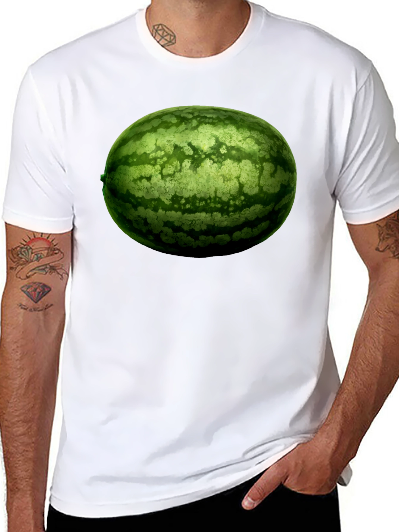 Watermelon Graphic T-Shirt - Unisex Novelty Tee