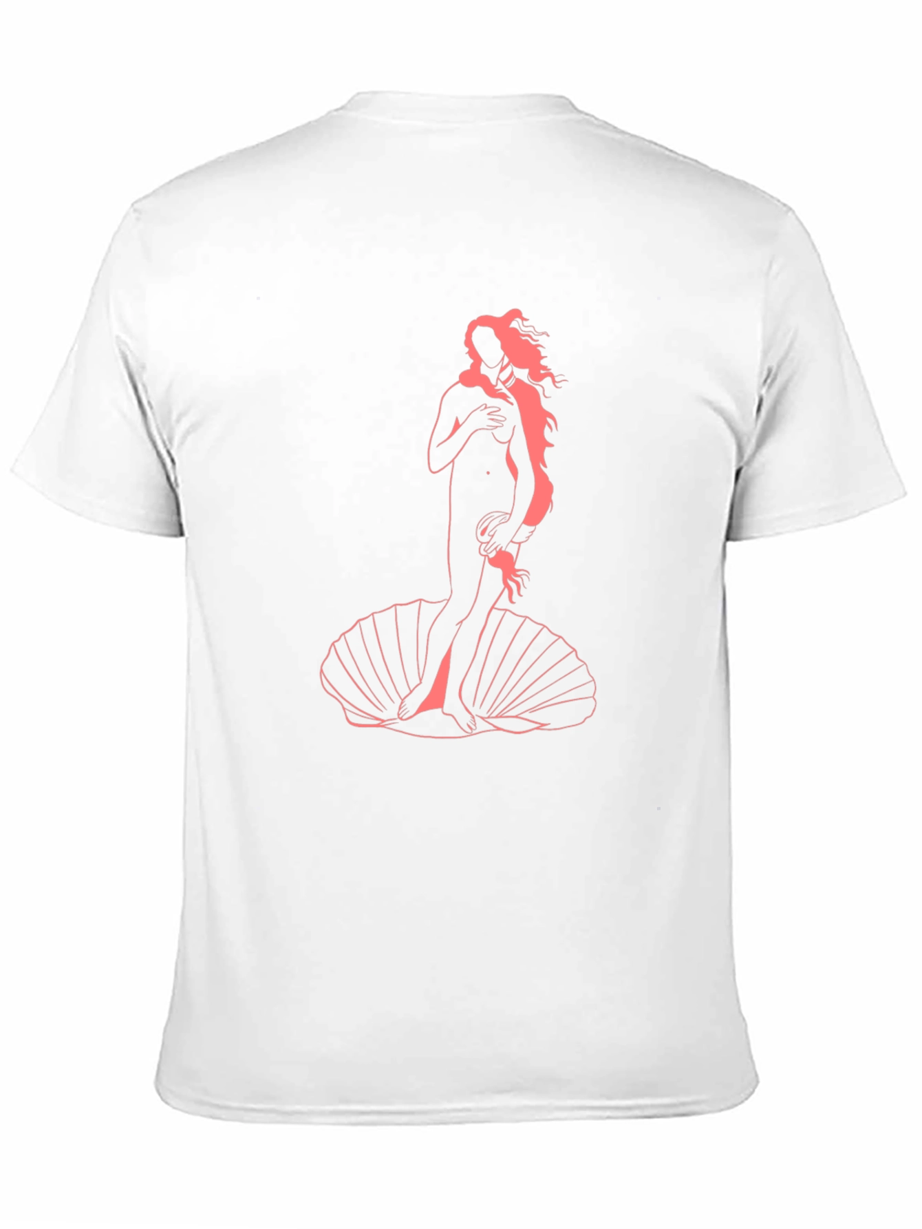 Birth of Venus Graphic Tee - Black Cotton T-Shirt