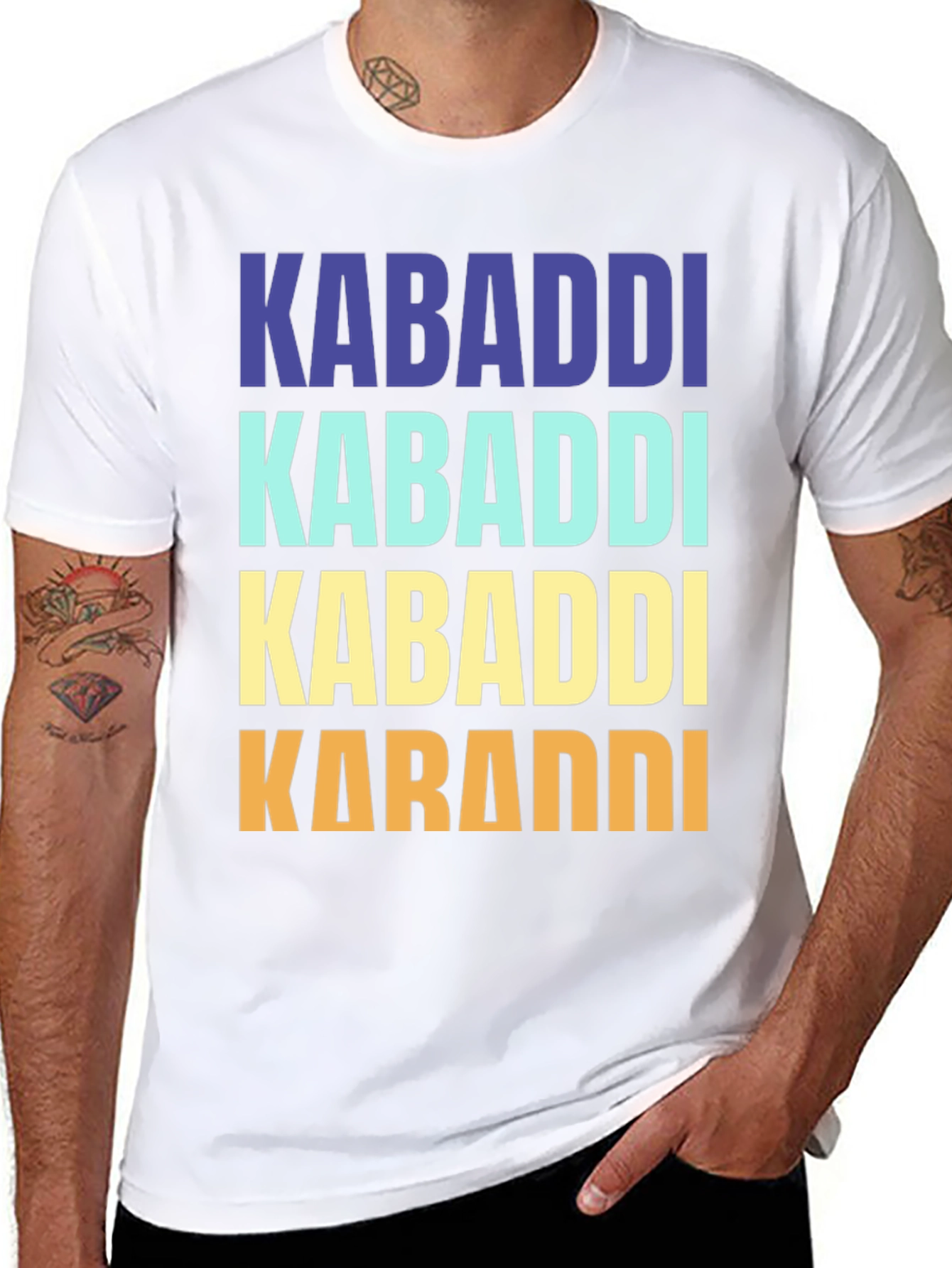 Kabaddi T-Shirt - Retro Sports Tee