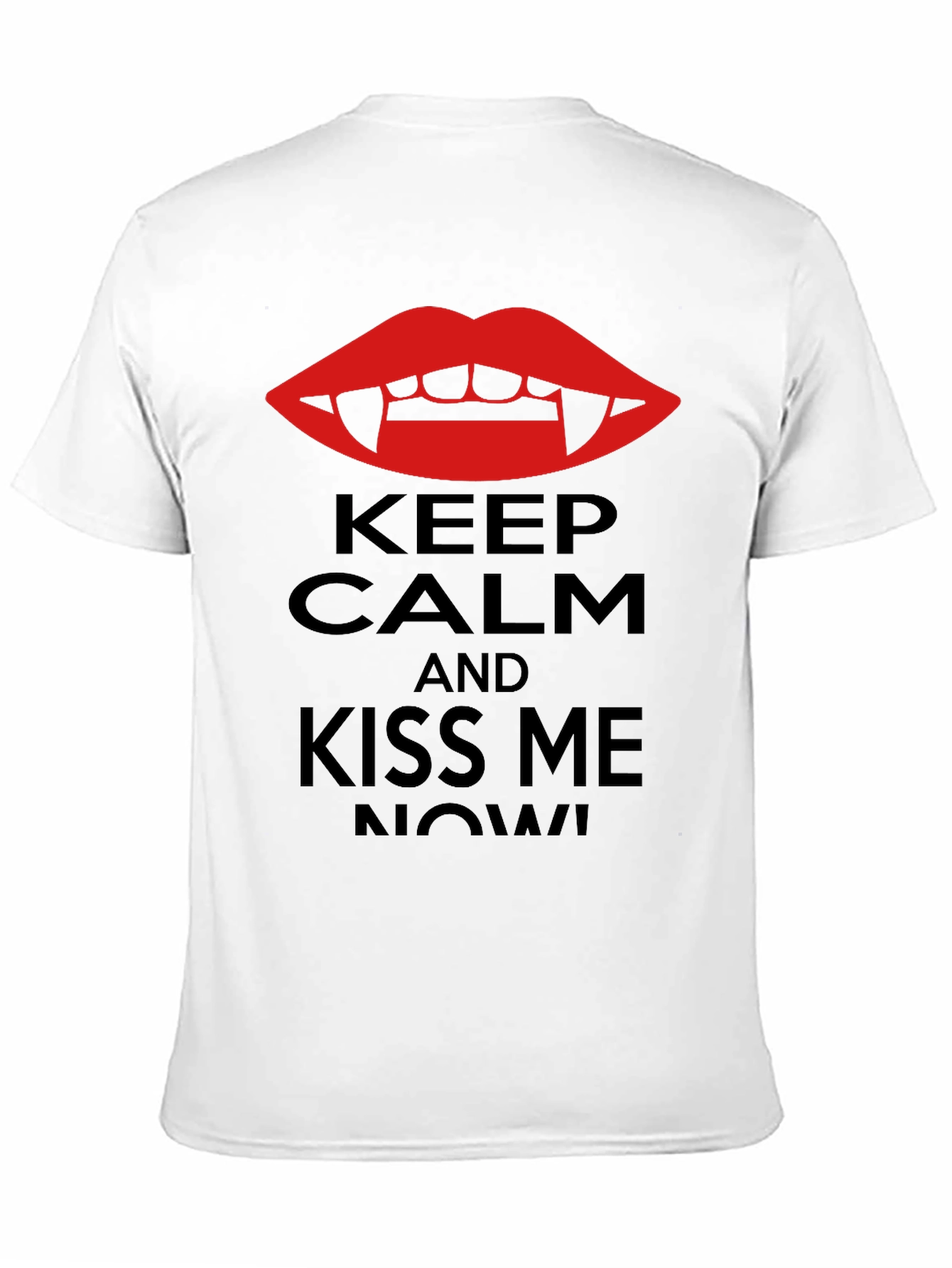 Keep Calm Vampire Kiss Me Now! T-Shirt