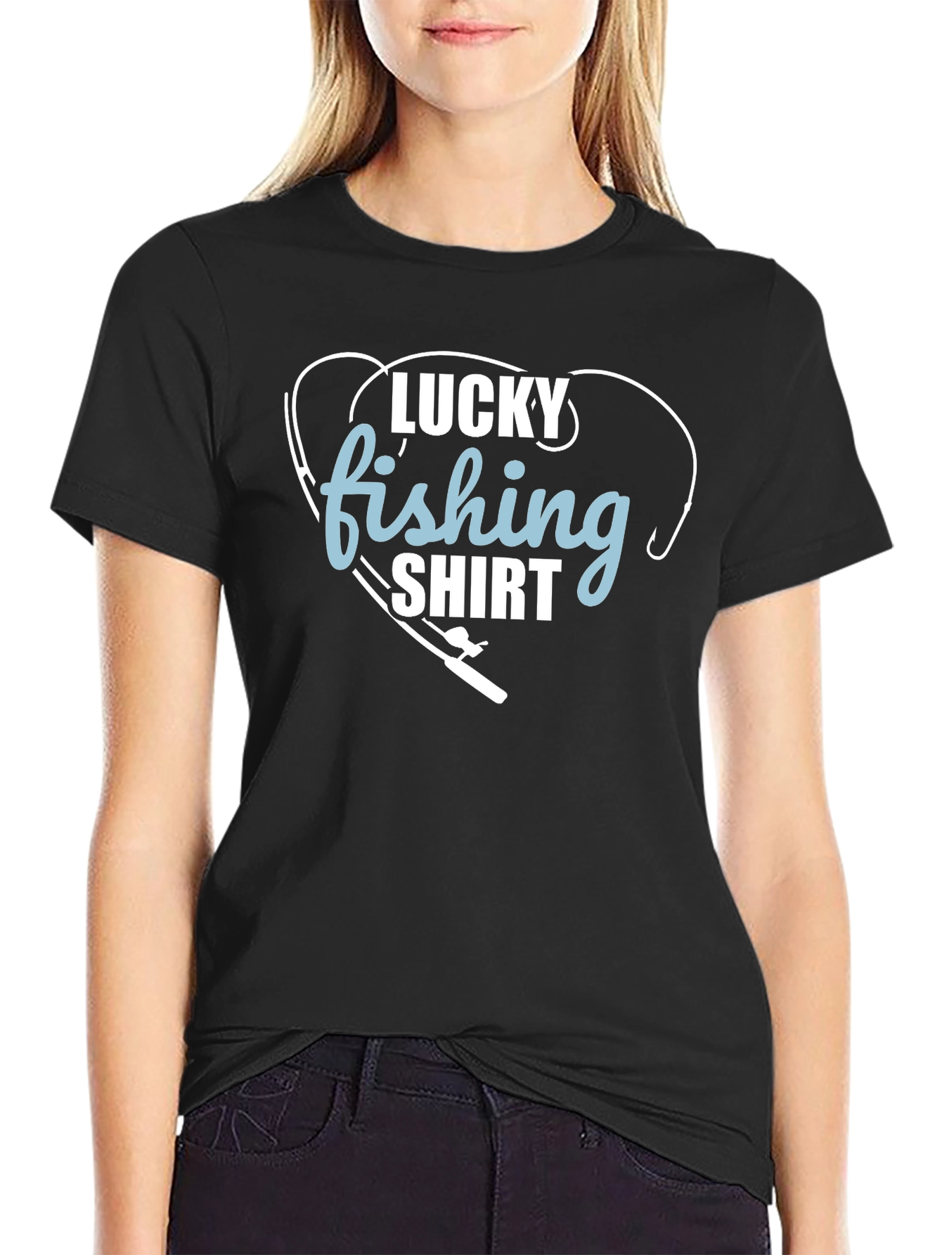 Lucky Fishing Shirt - Mens Graphic Tee
