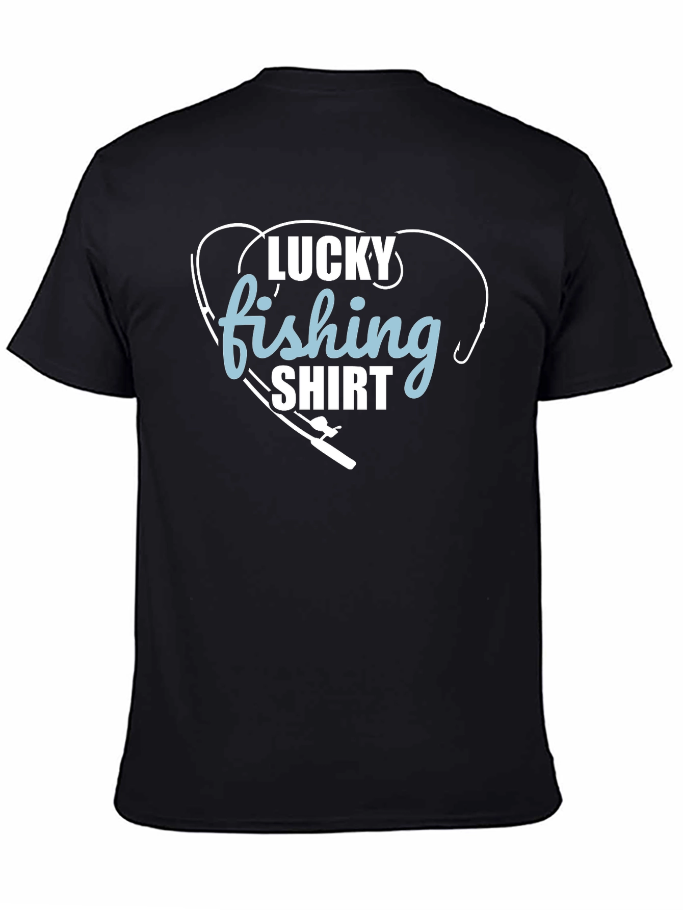 Lucky Fishing Shirt - Mens Graphic Tee