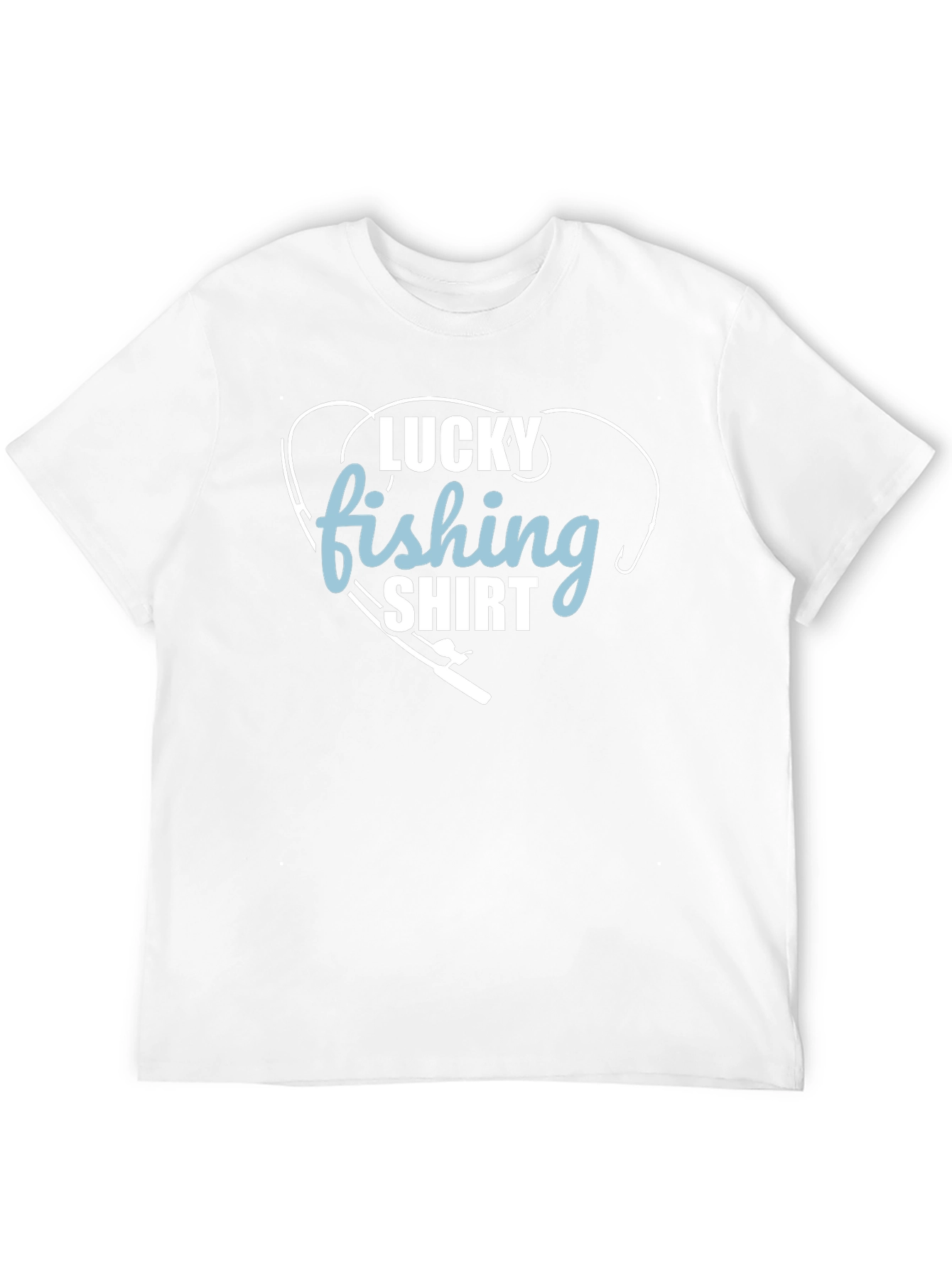 Lucky Fishing Shirt - Mens Graphic Tee