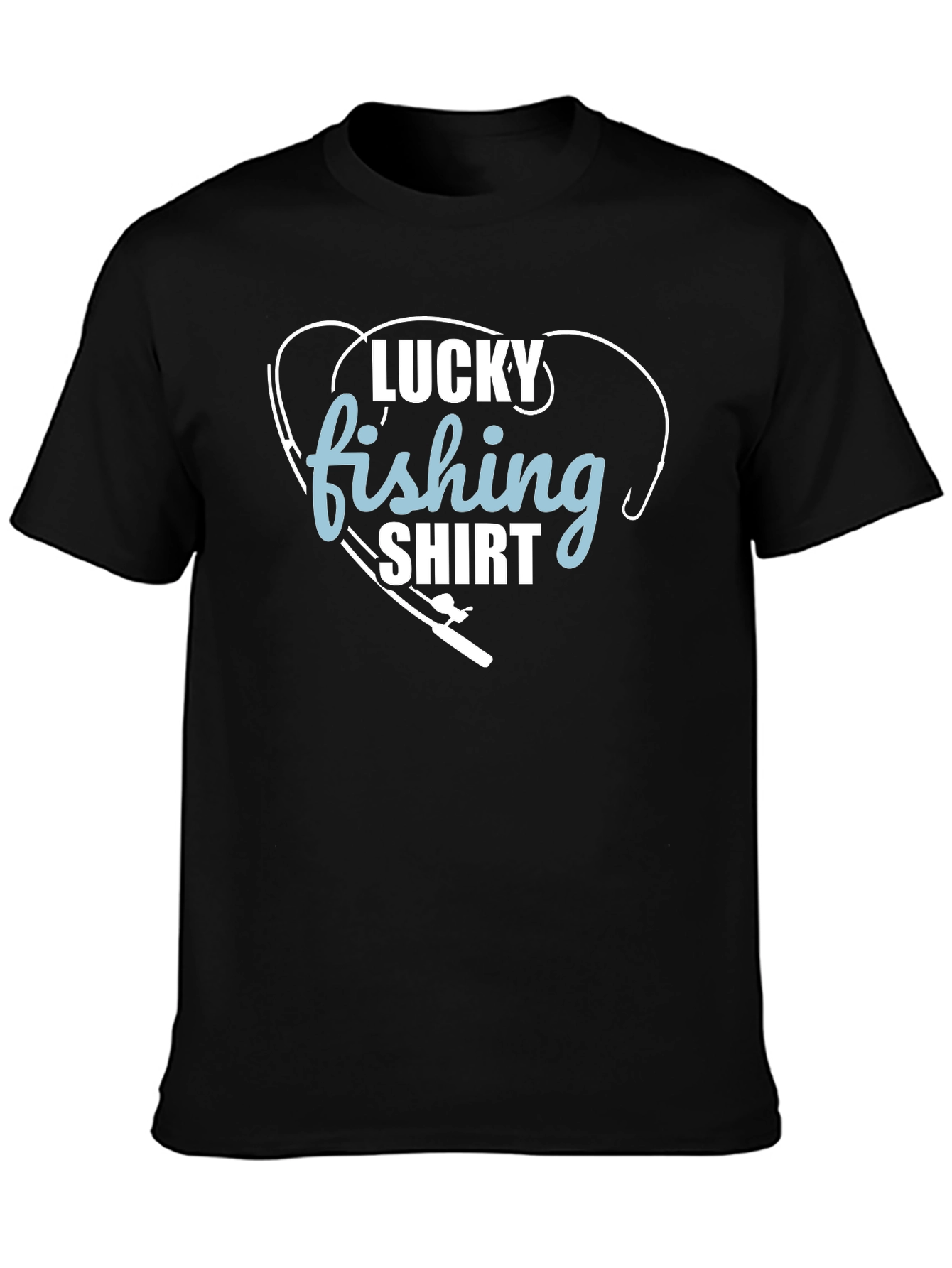 Lucky Fishing Shirt - Mens Graphic Tee