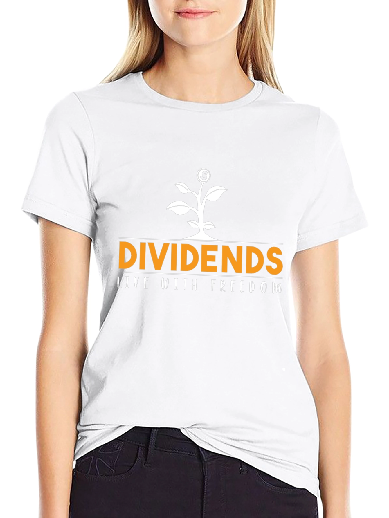 Dividends Live with Freedom Tee
