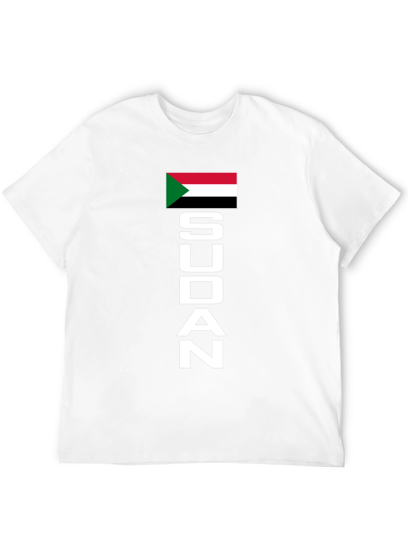 Sudan Flag T-Shirt: Patriotic Sudanese Pride
