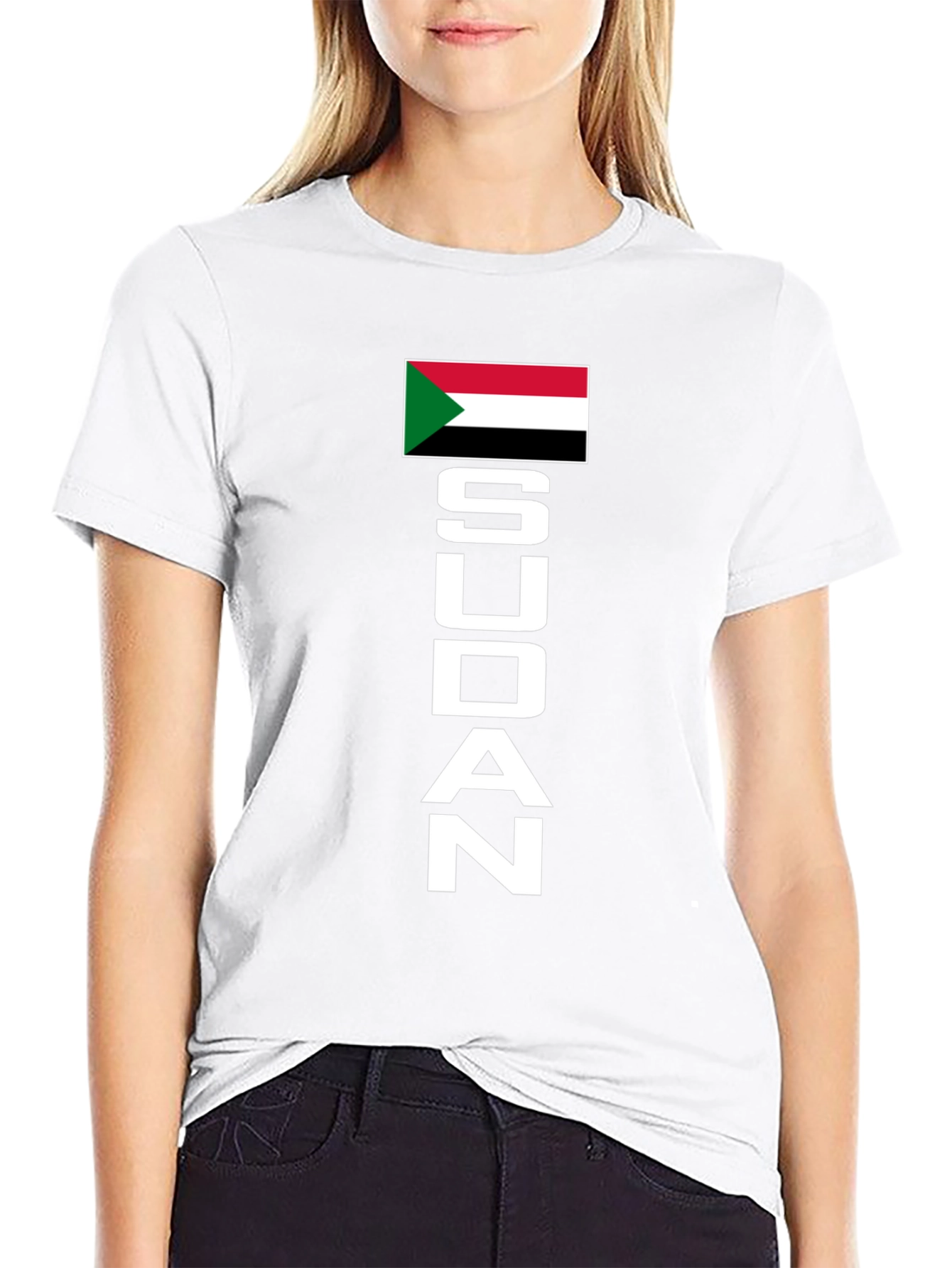 Sudan Flag T-Shirt: Patriotic Sudanese Pride