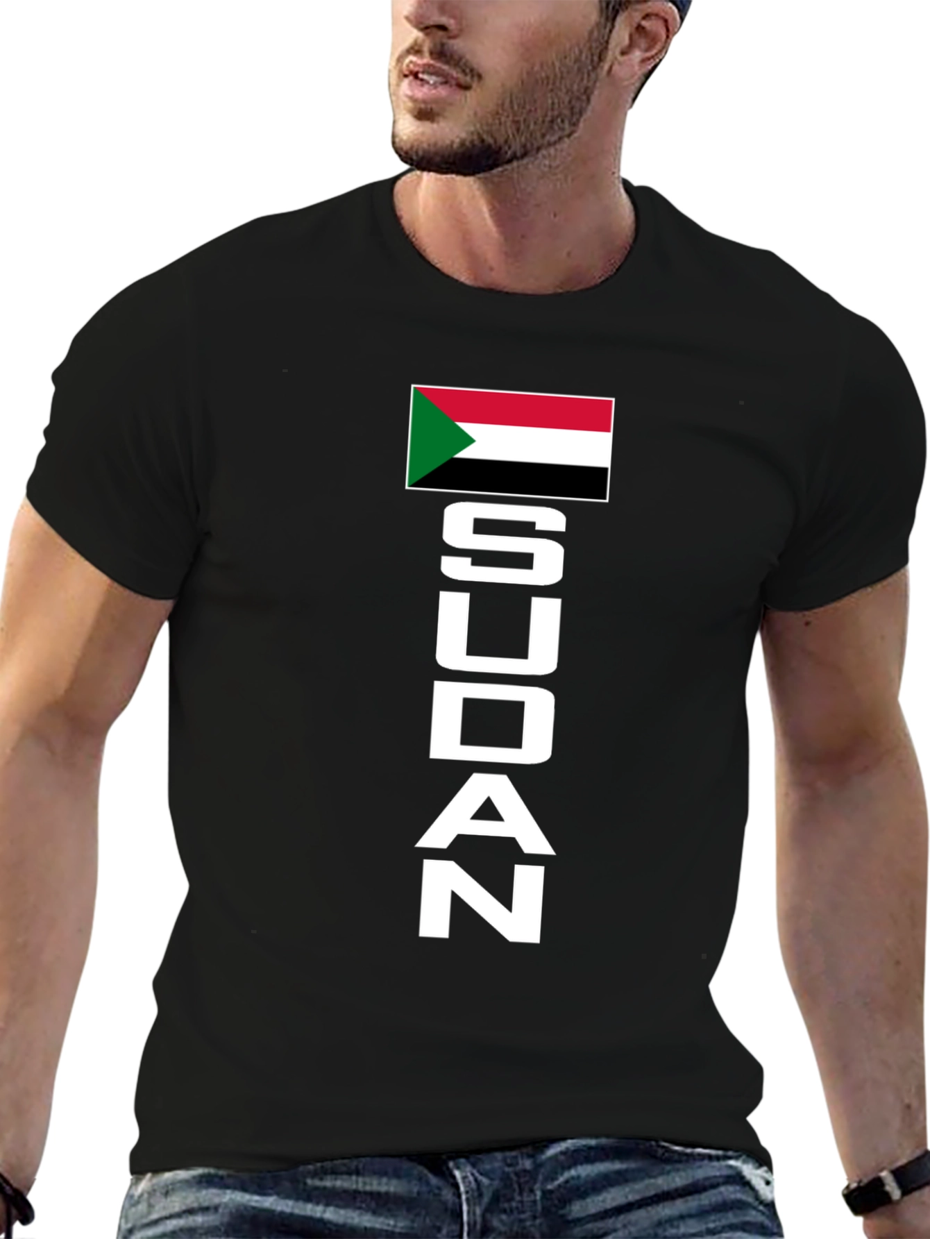 Sudan Flag T-Shirt: Patriotic Sudanese Pride