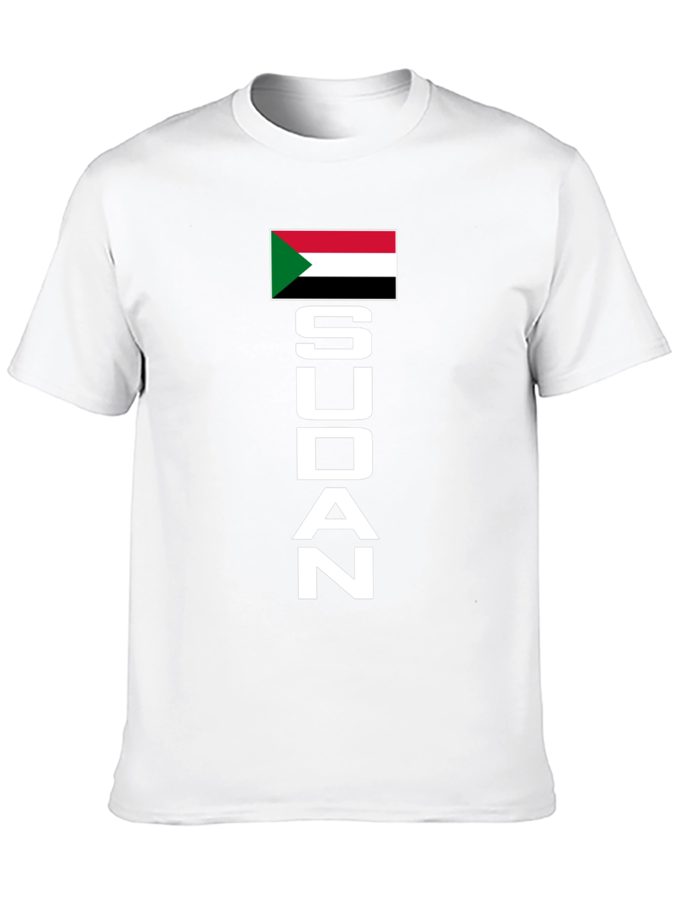 Sudan Flag T-Shirt: Patriotic Sudanese Pride