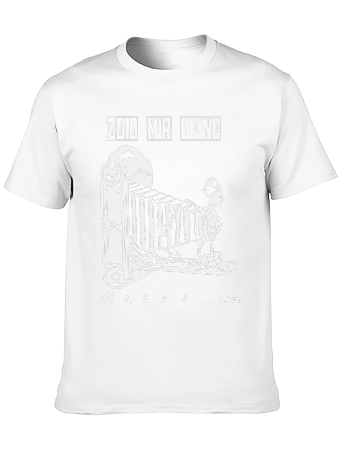 Zeig Mir Deine Alliete T-Shirt - Camera Graphic