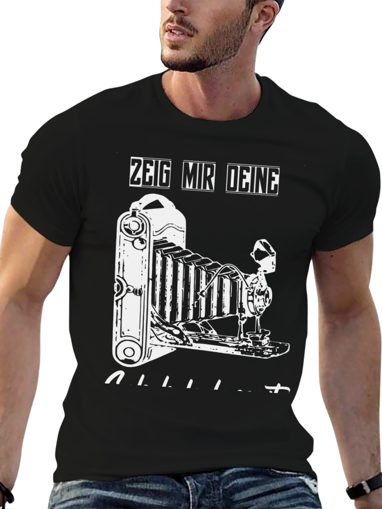 Zeig Mir Deine Alliete T-Shirt - Camera Graphic