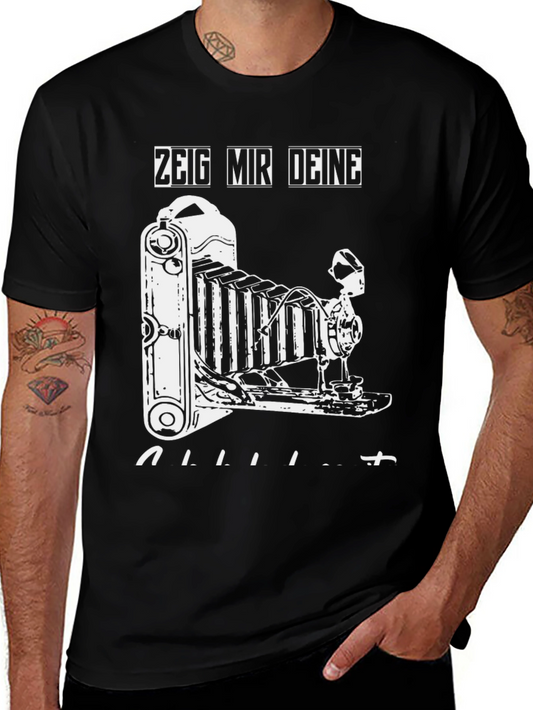 Zeig Mir Deine Alliete T-Shirt - Camera Graphic