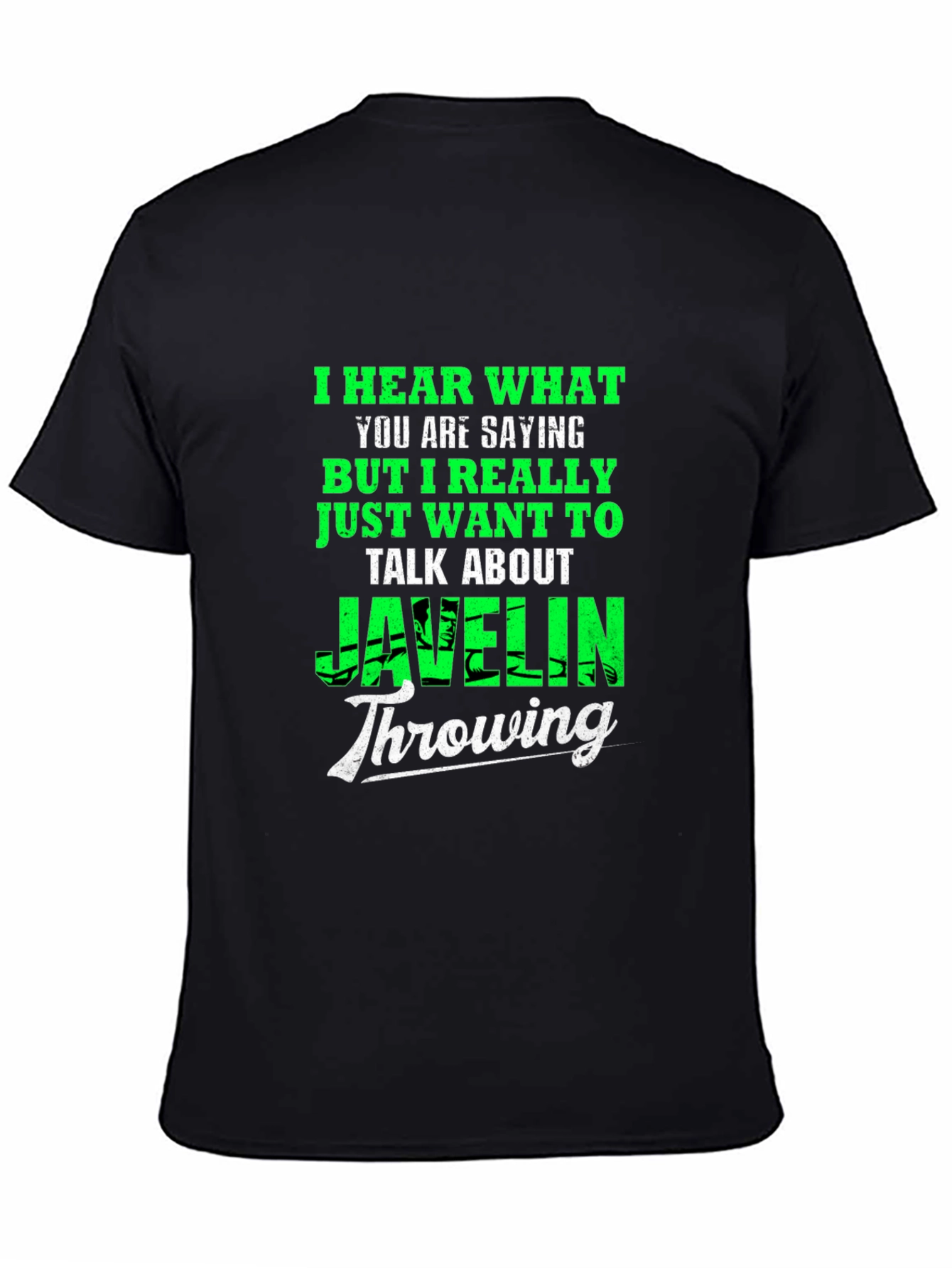 Javelin Throwing T-Shirt - Talk About Javelin Tee