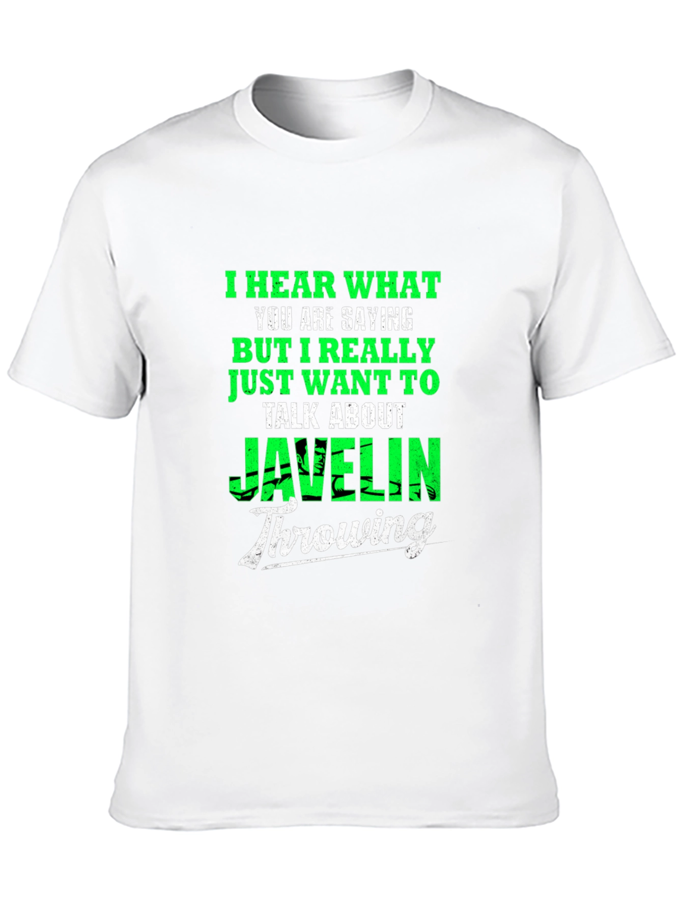 Javelin Throwing T-Shirt - Talk About Javelin Tee
