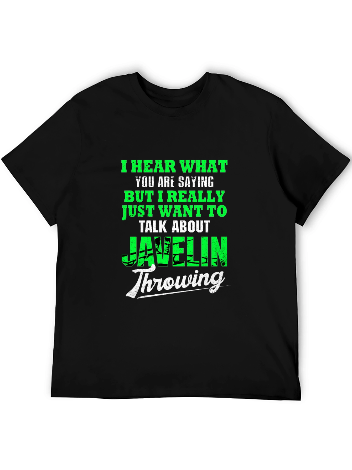 Javelin Throwing T-Shirt - Talk About Javelin Tee
