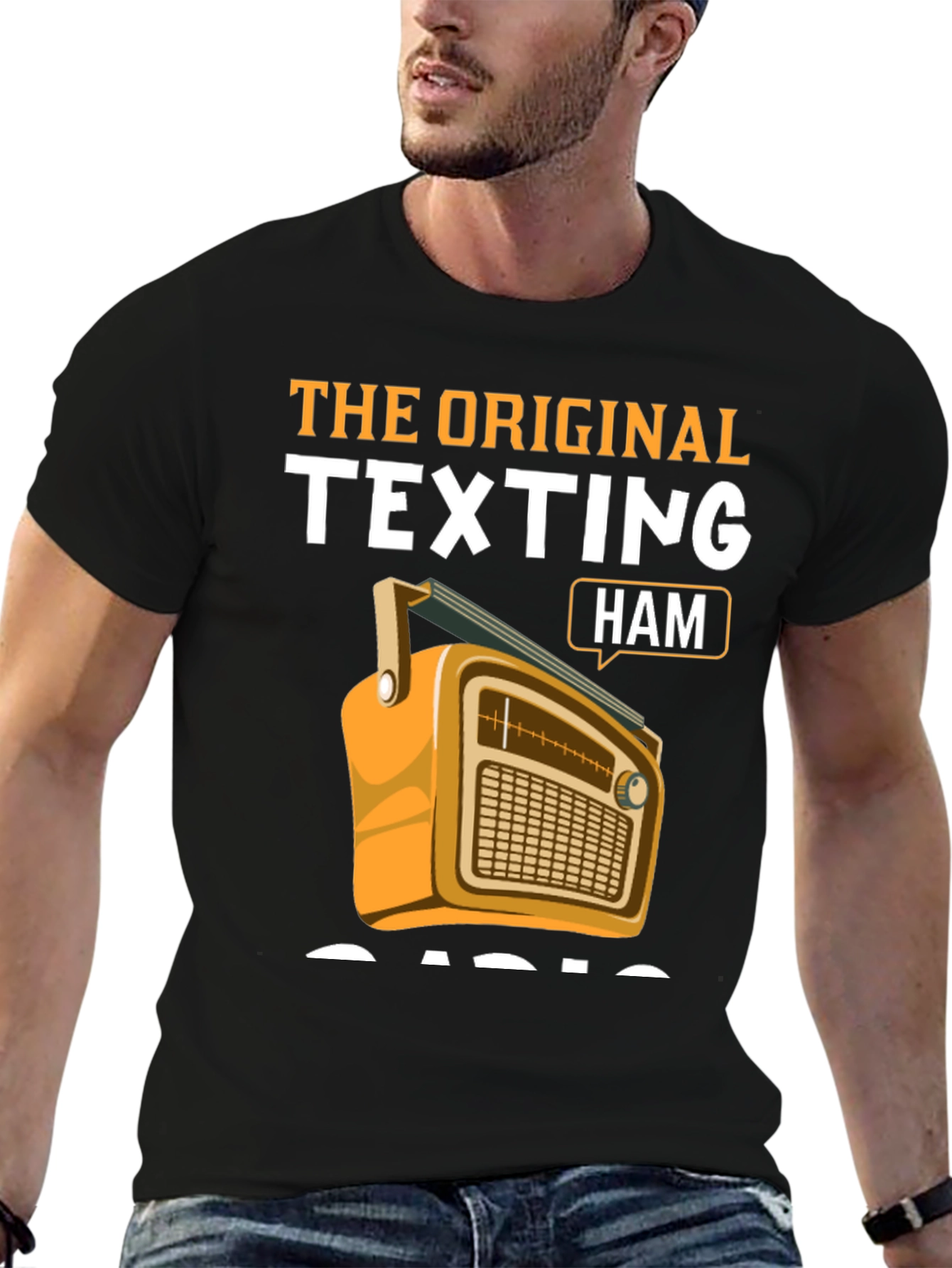The Original Texting Ham Radio T-Shirt
