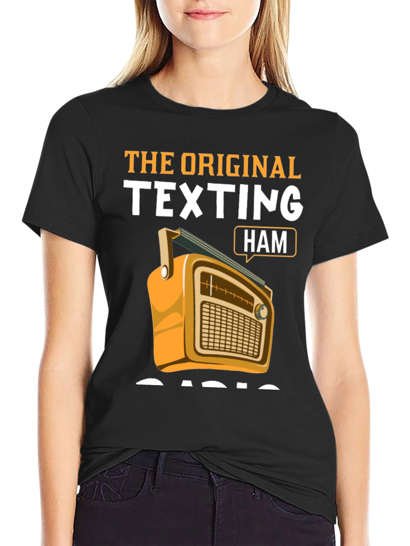 The Original Texting Ham Radio T-Shirt