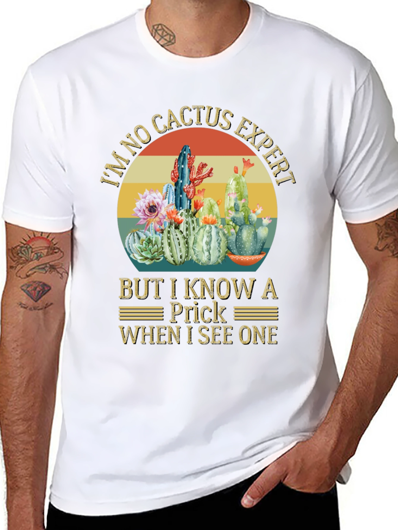 Cactus Expert Graphic Tee