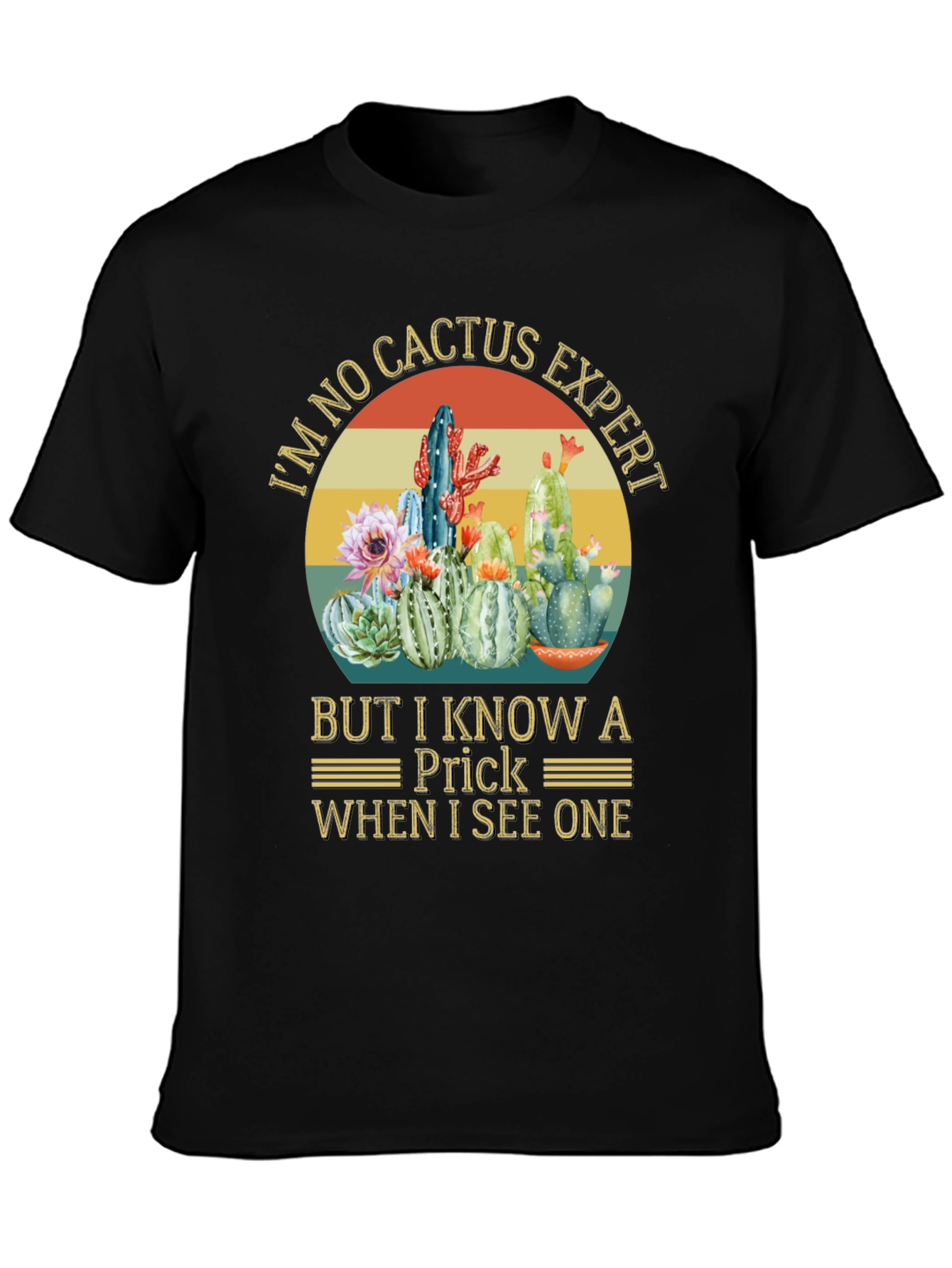 Cactus Expert Graphic Tee