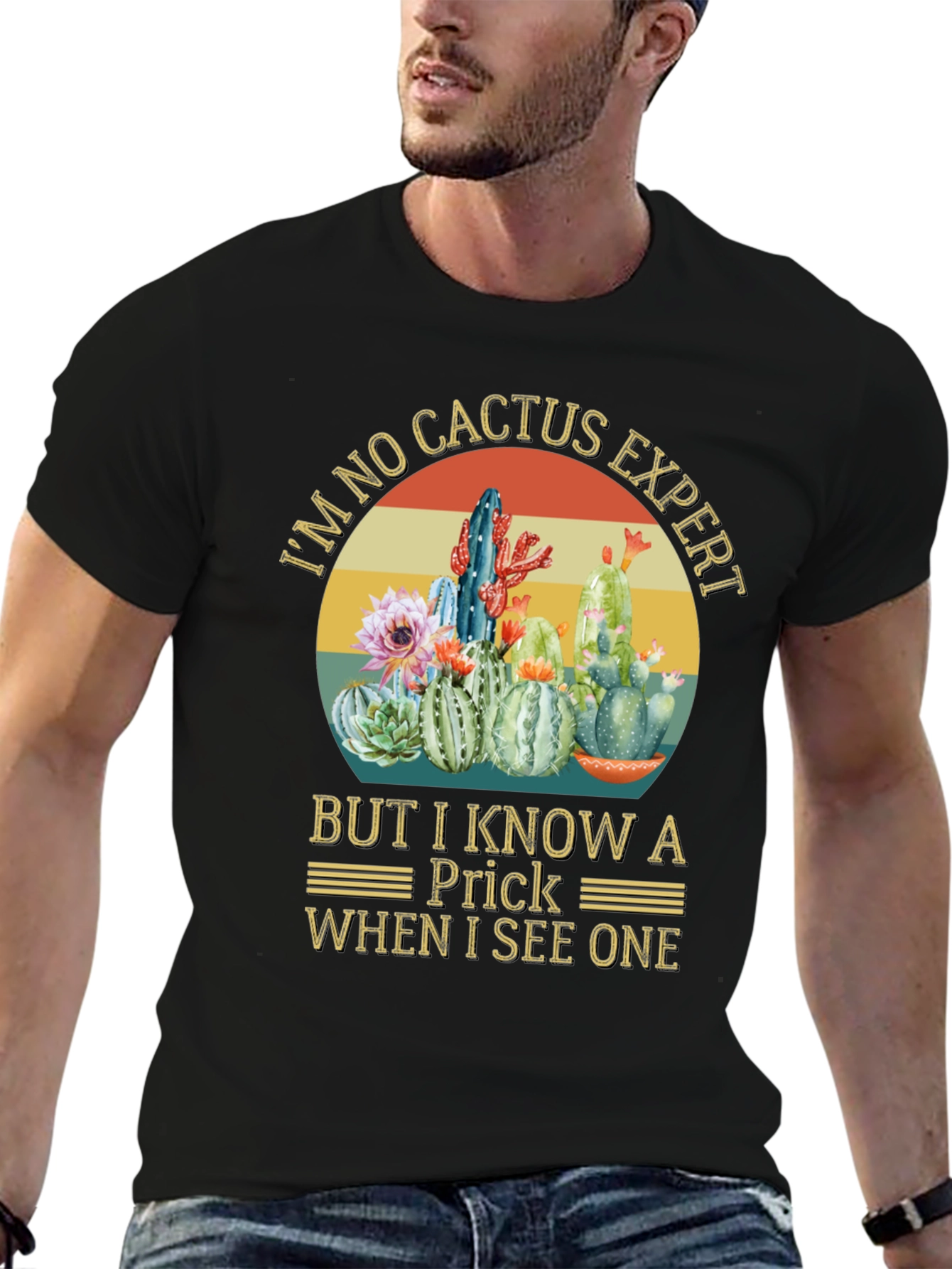 Cactus Expert Graphic Tee
