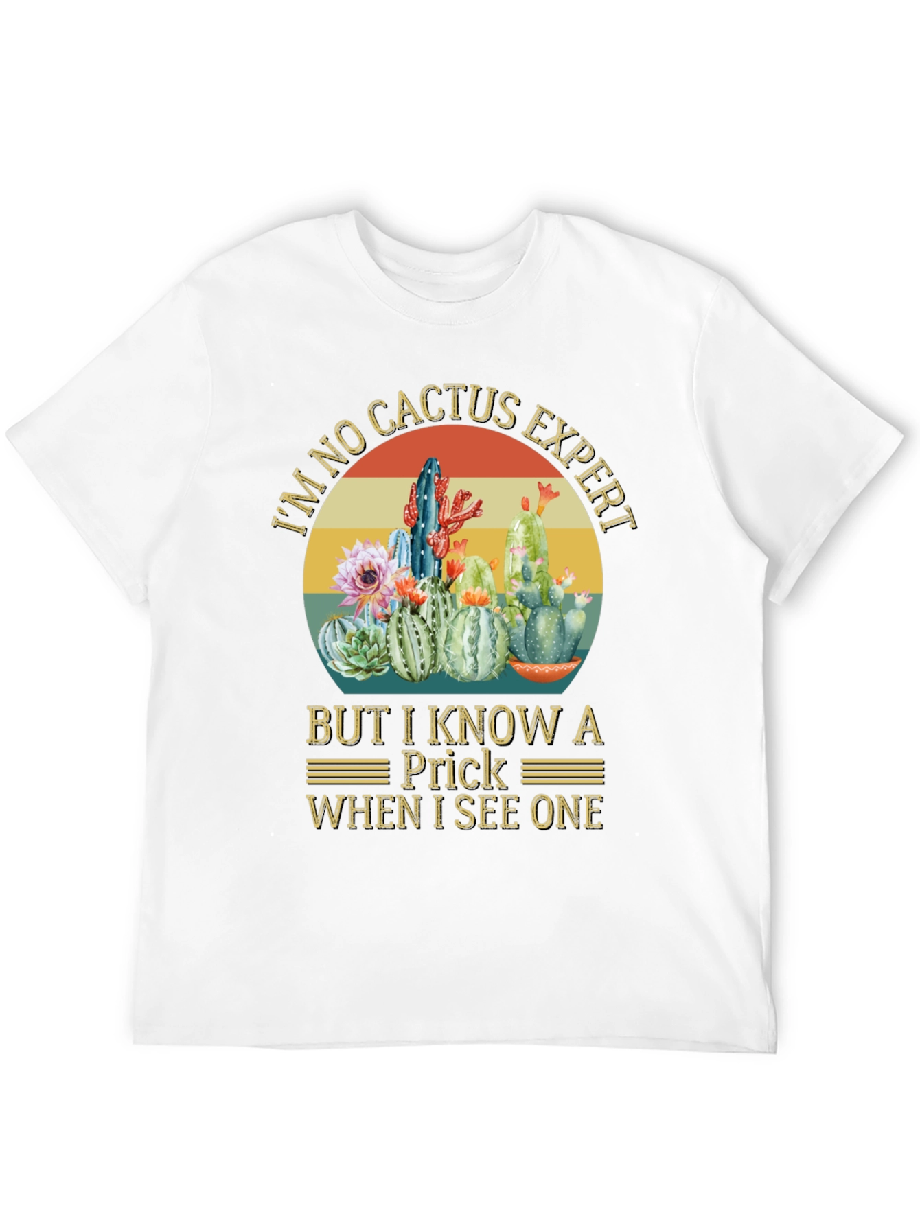 Cactus Expert Graphic Tee