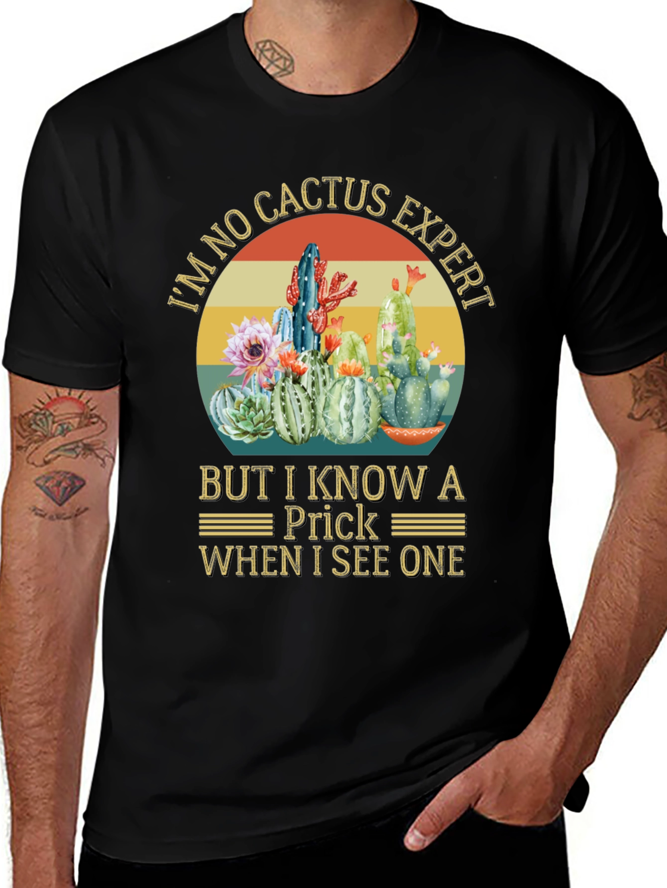 Cactus Expert Graphic Tee