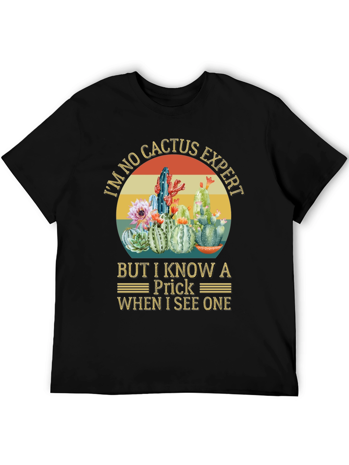 Cactus Expert Graphic Tee