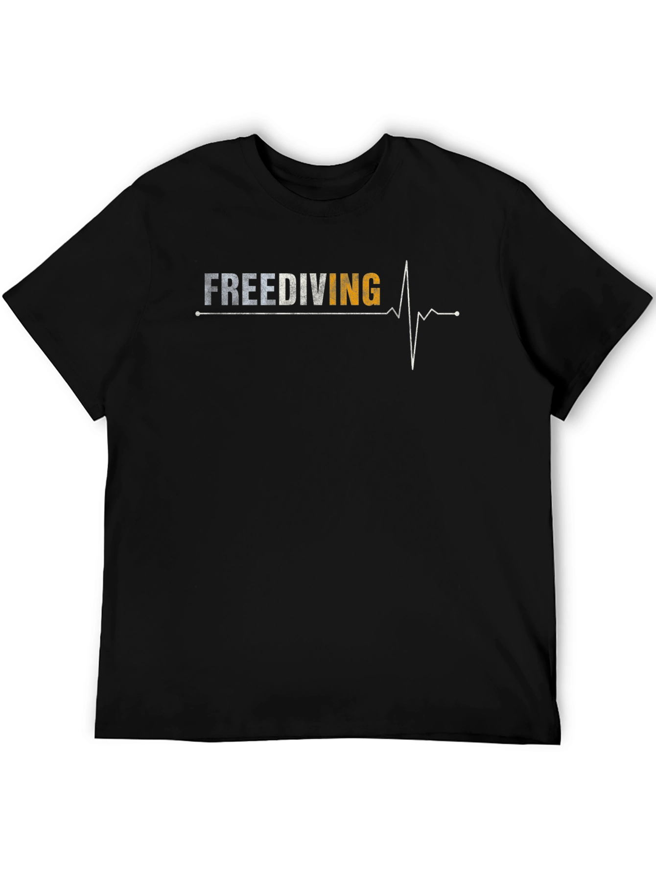 Freediving Heartbeat T-Shirt - Divers Graphic Tee