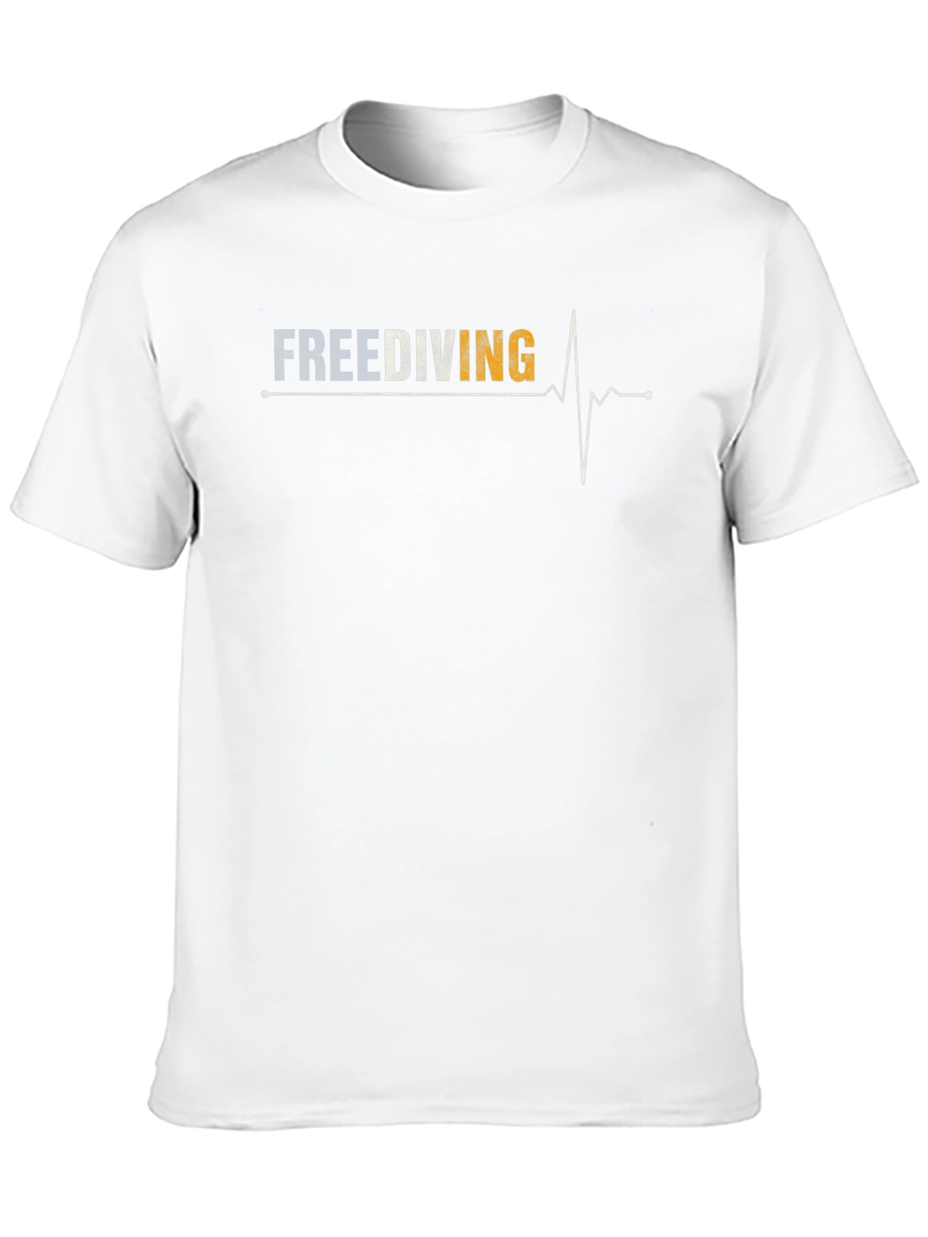 Freediving Heartbeat T-Shirt - Divers Graphic Tee