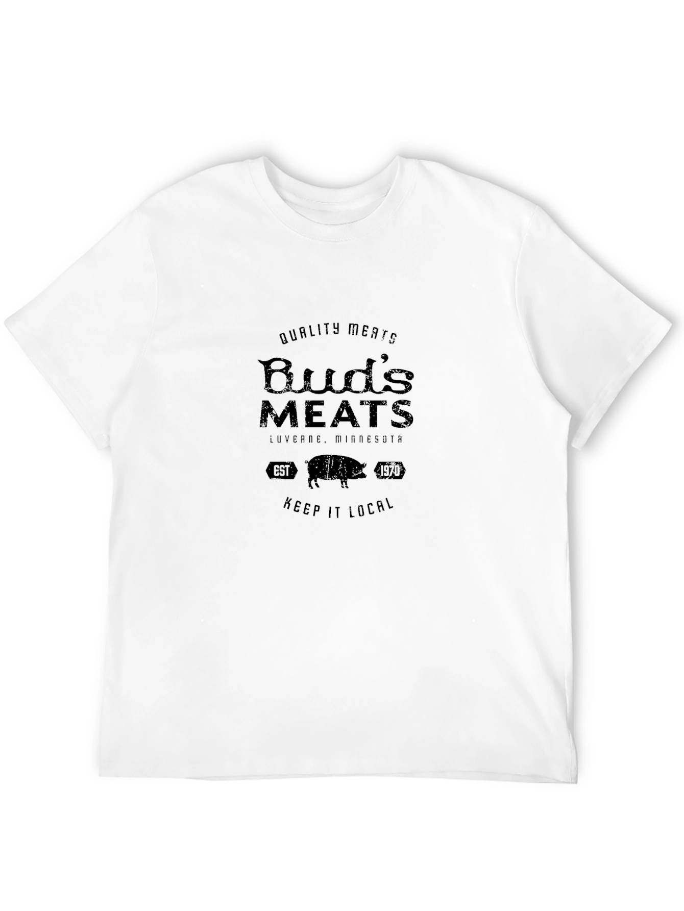 Buds Meats T-Shirt - Luverne Minnesota