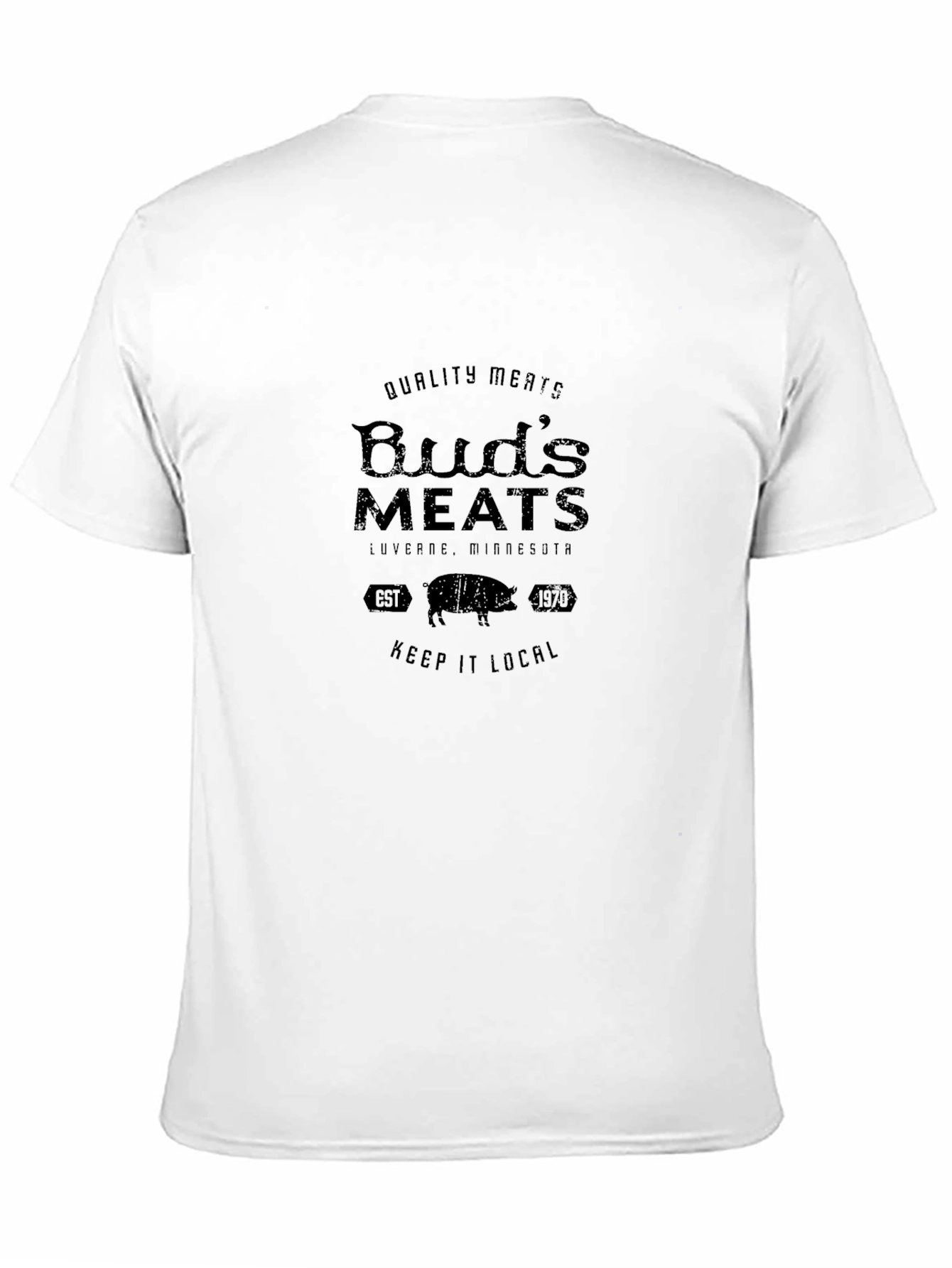 Buds Meats T-Shirt - Luverne Minnesota