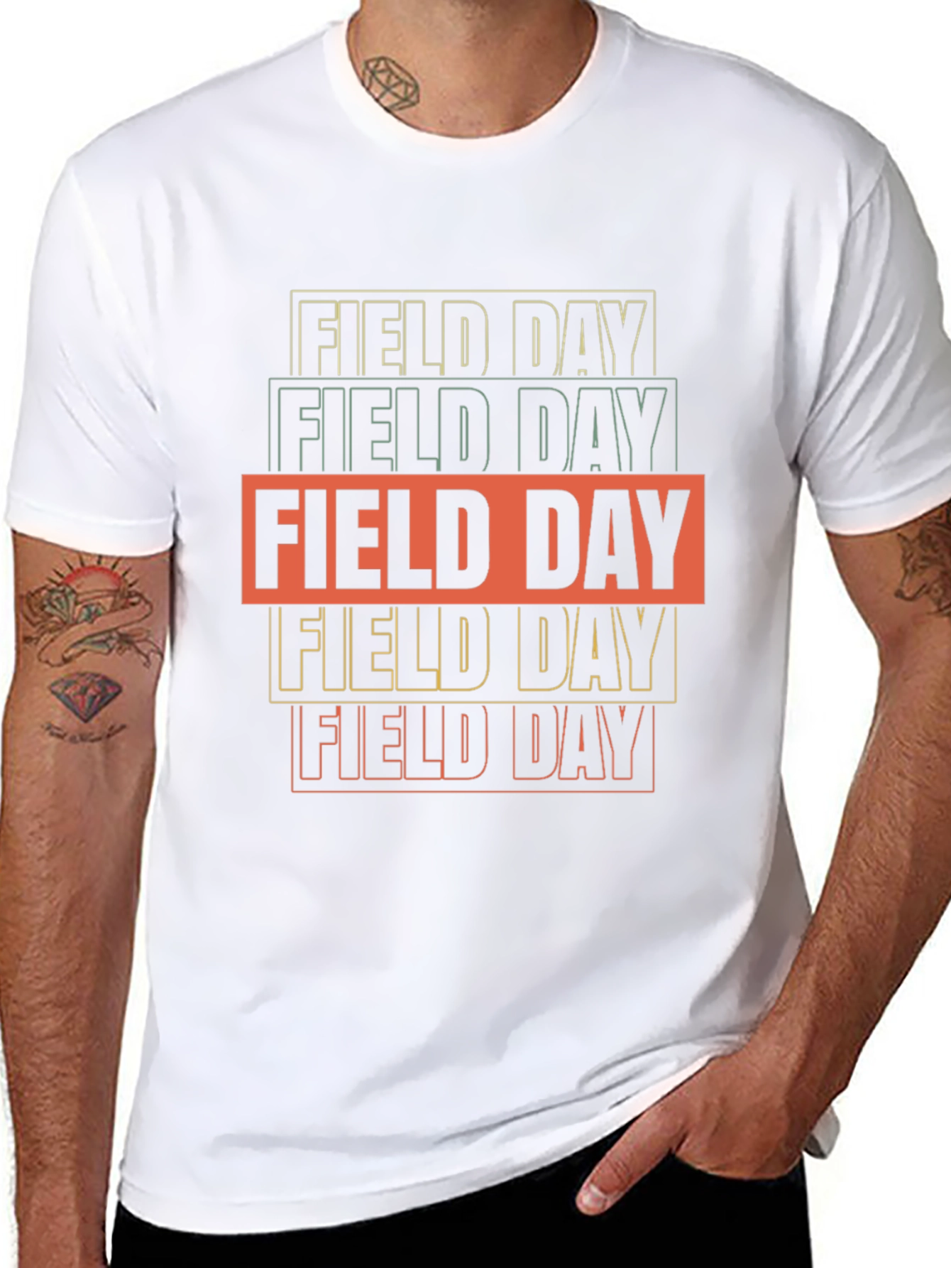 Field Day Retro T-Shirt - Graphic Tee