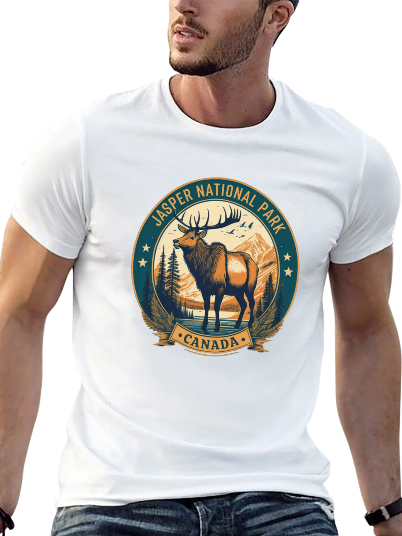 Jasper National Park Canada Graphic T-Shirt