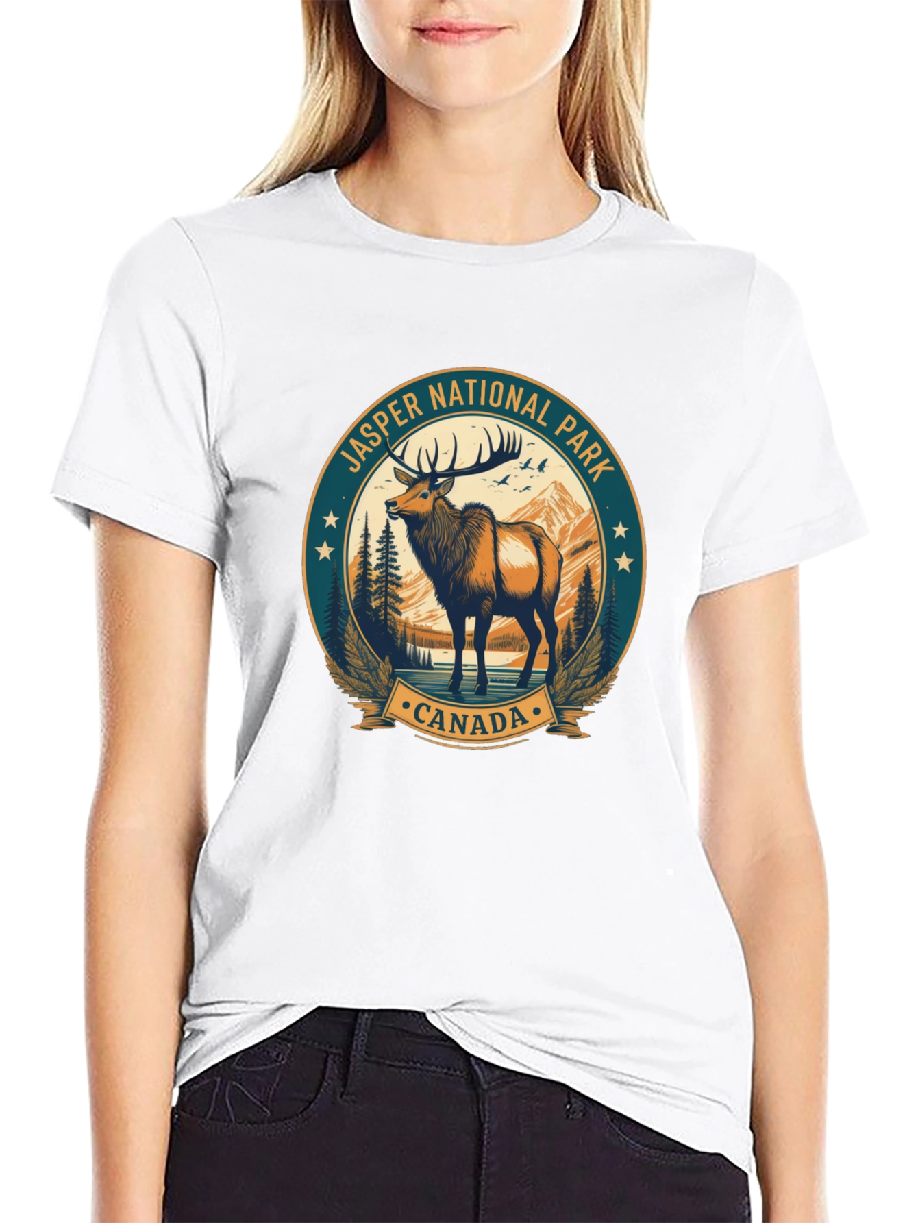 Jasper National Park Canada Graphic T-Shirt