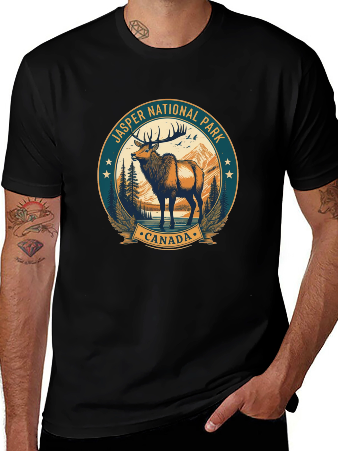 Jasper National Park Canada Graphic T-Shirt