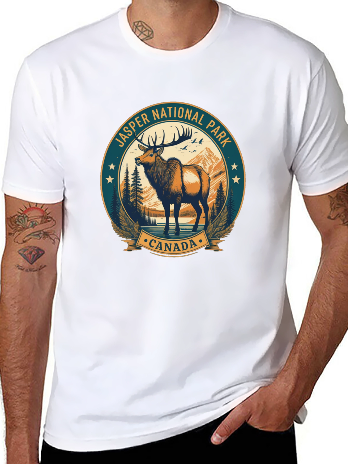 Jasper National Park Canada Graphic T-Shirt