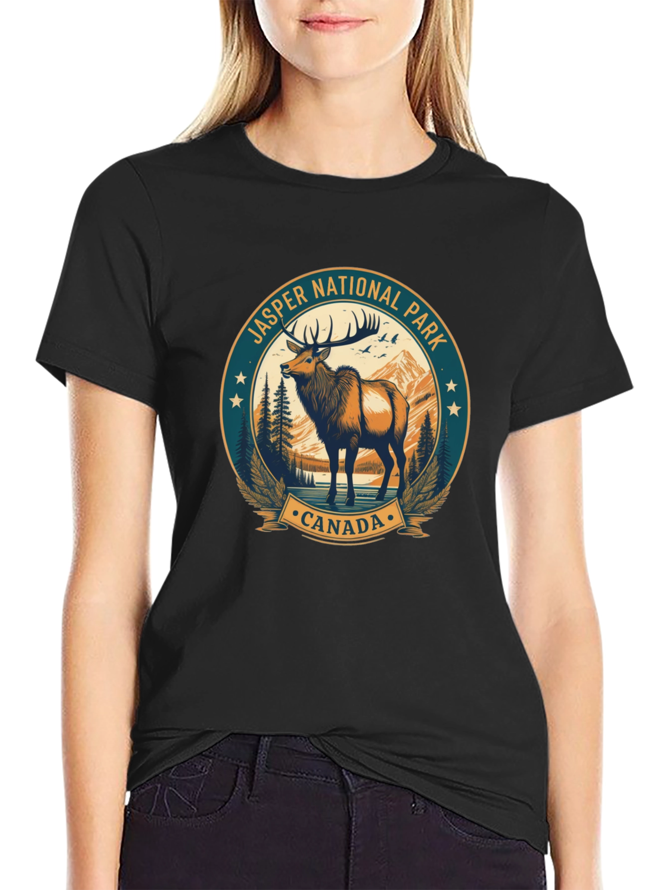 Jasper National Park Canada Graphic T-Shirt