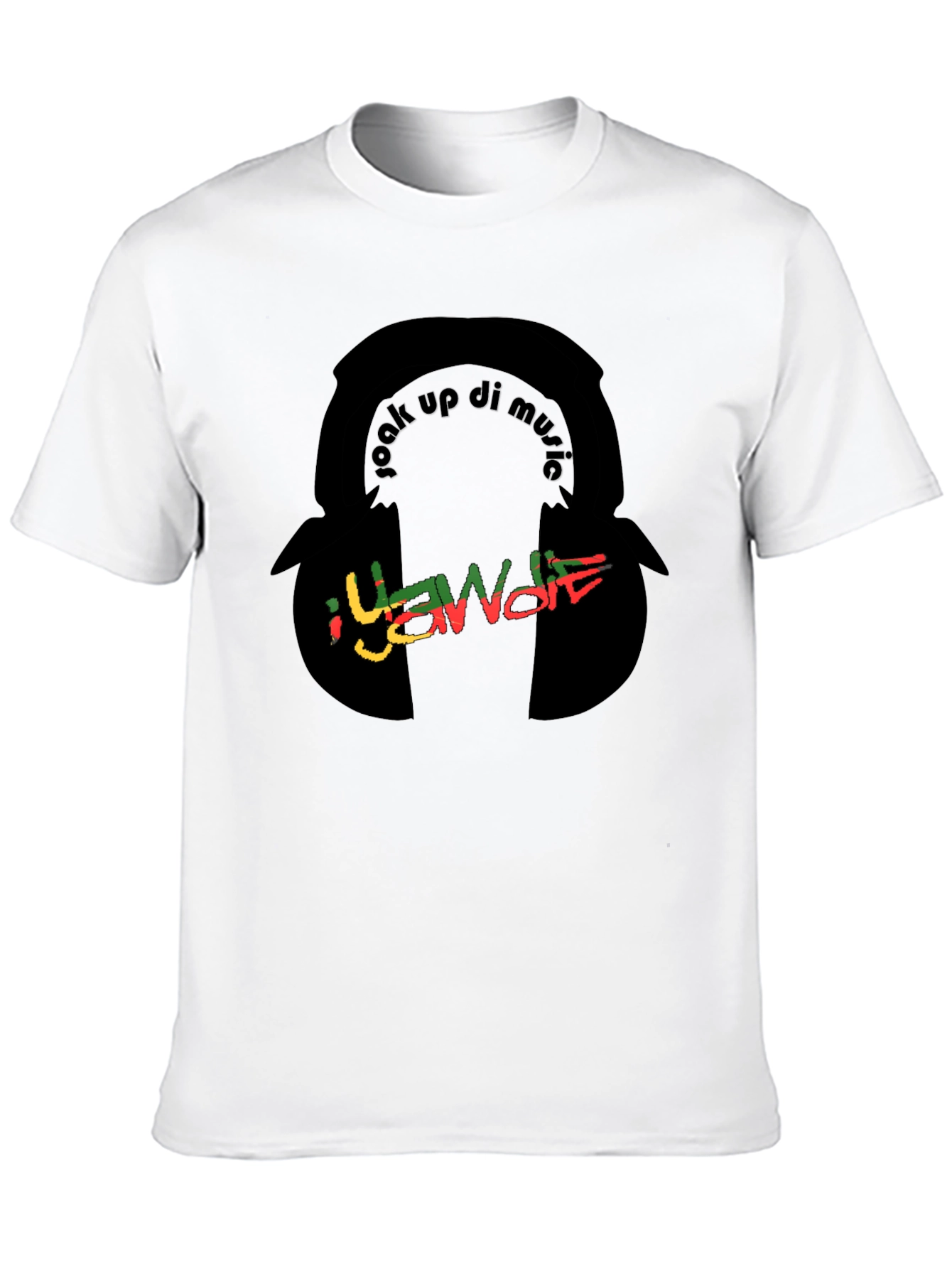Soak Up Di Music Black T-Shirt