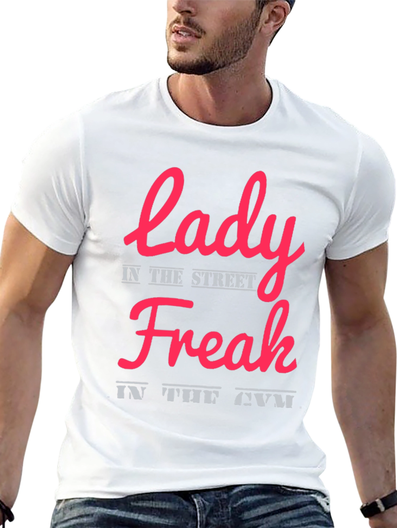 Lady Freak T-Shirt: Street Style Meets Gym Life