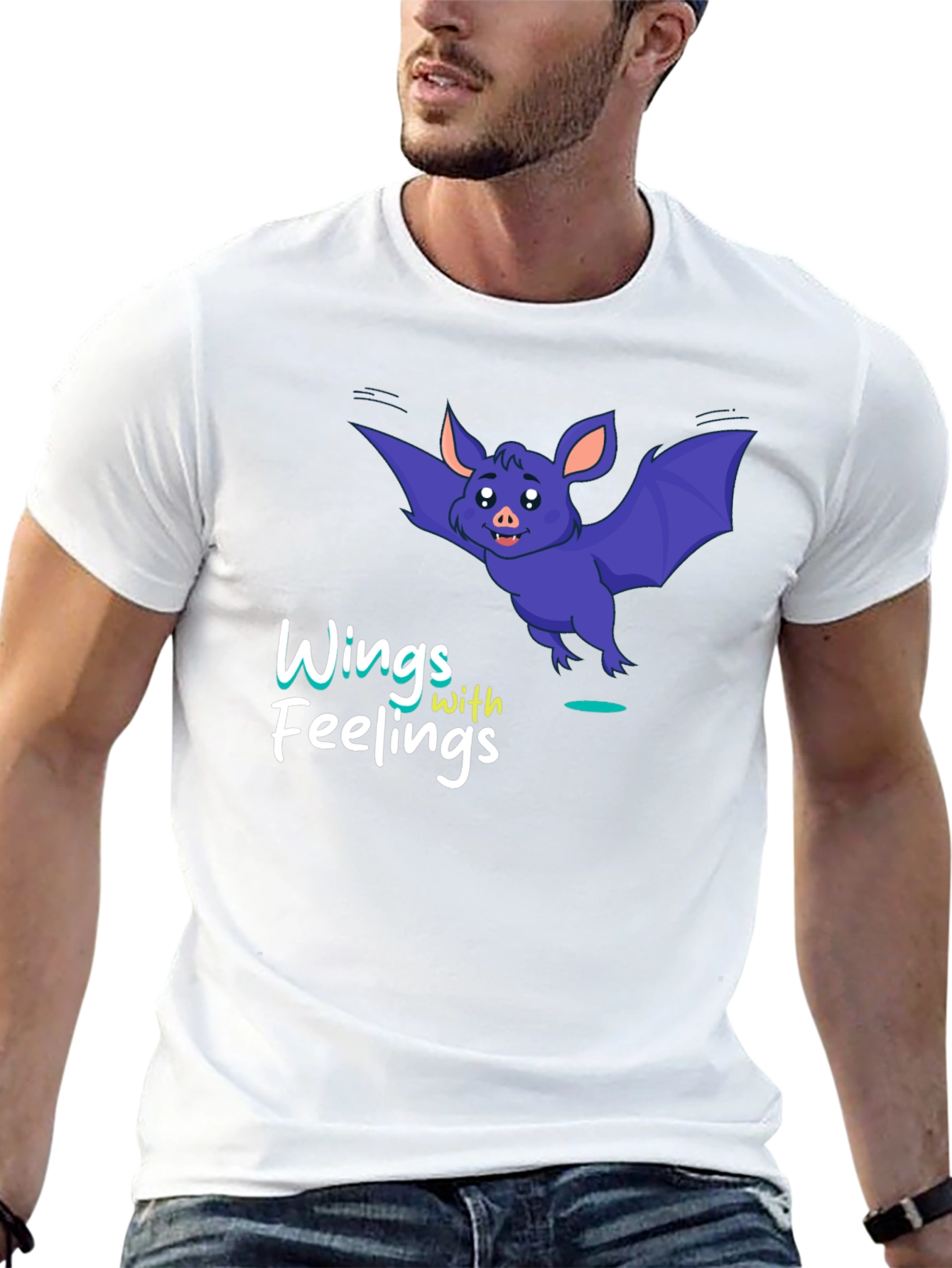 Wings With Feelings Graphic Tee