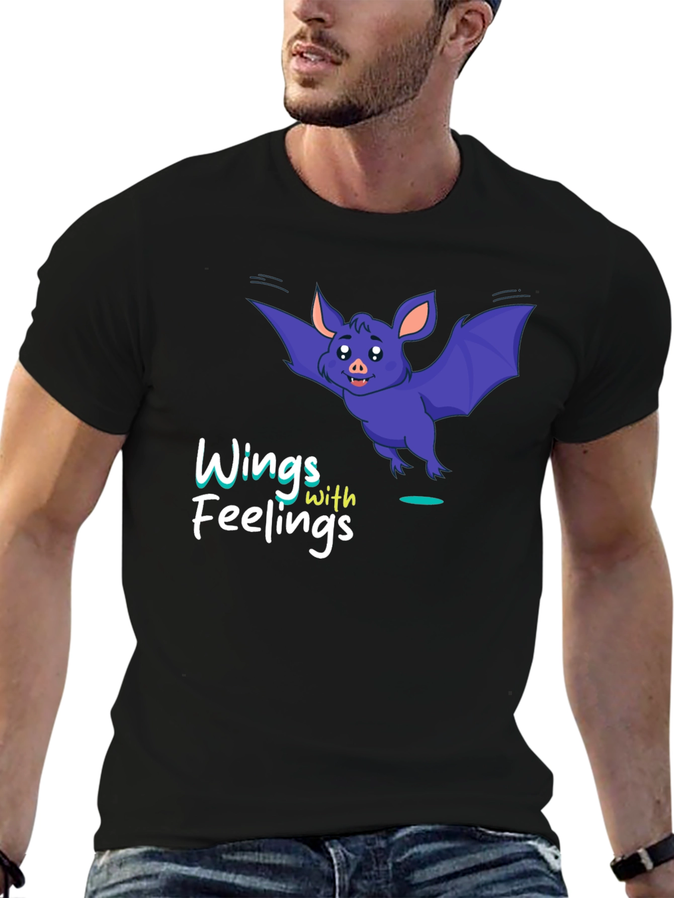 Wings With Feelings Graphic Tee