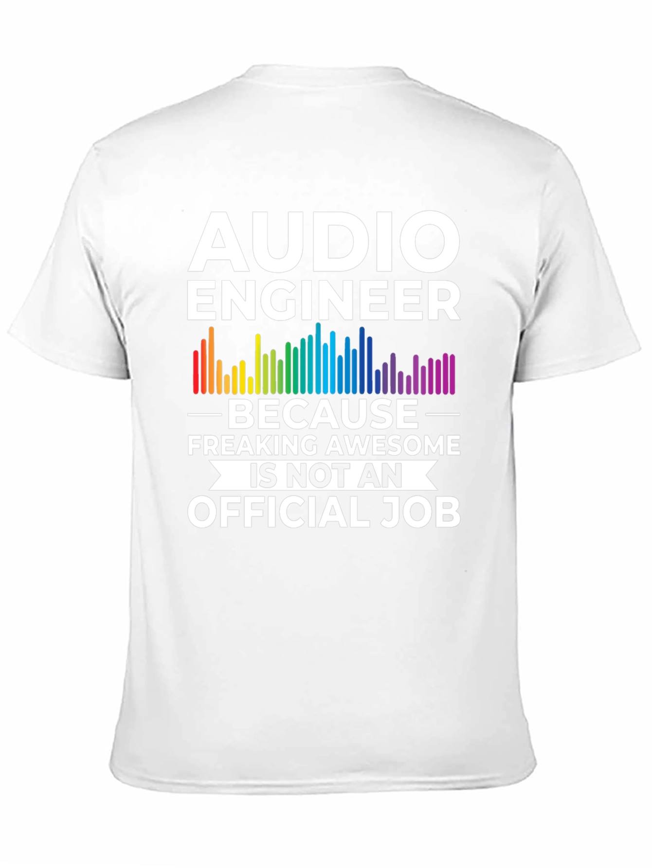 Audio Engineer Funny T-Shirt - Awesome Job