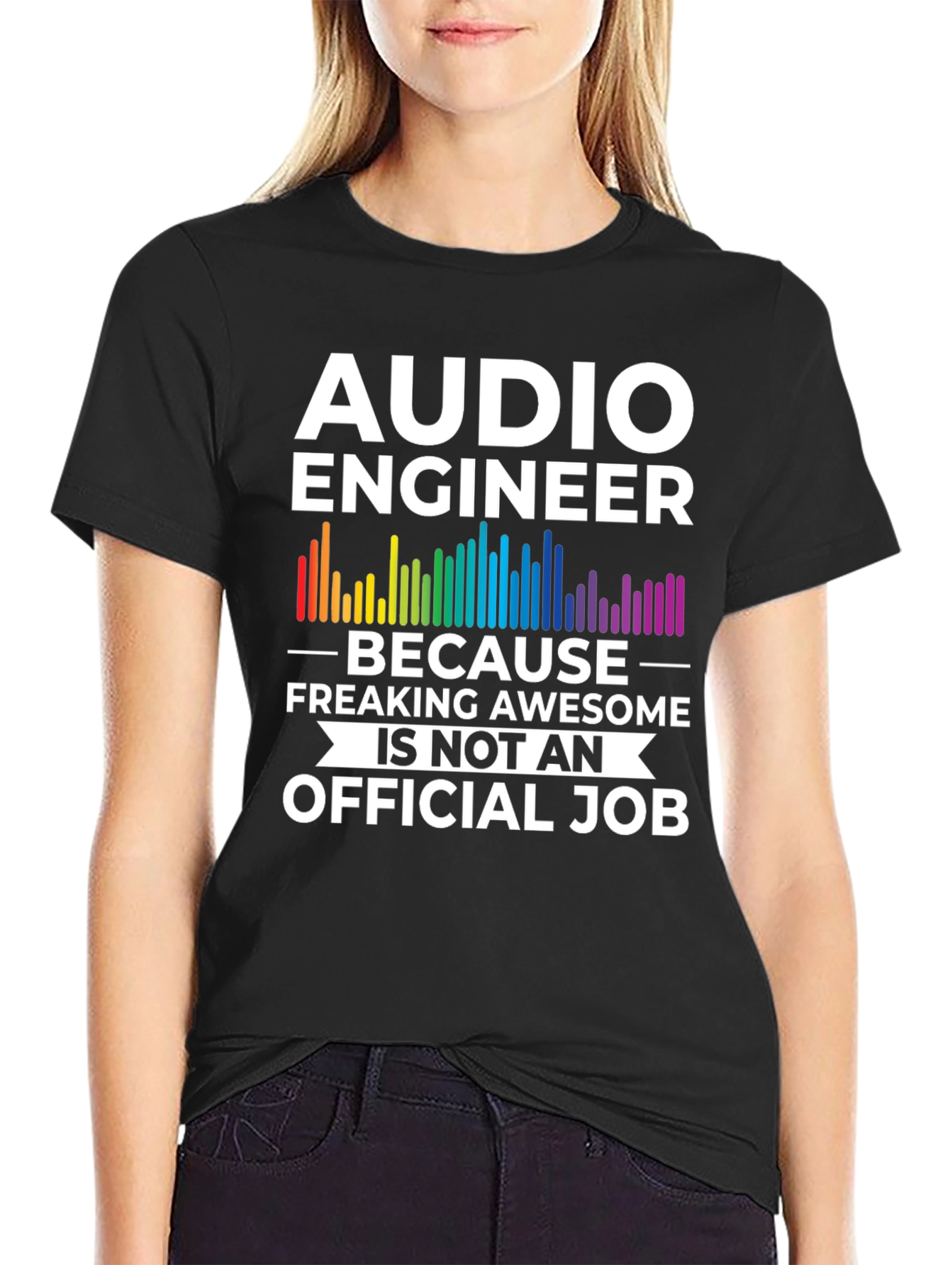 Audio Engineer Funny T-Shirt - Awesome Job