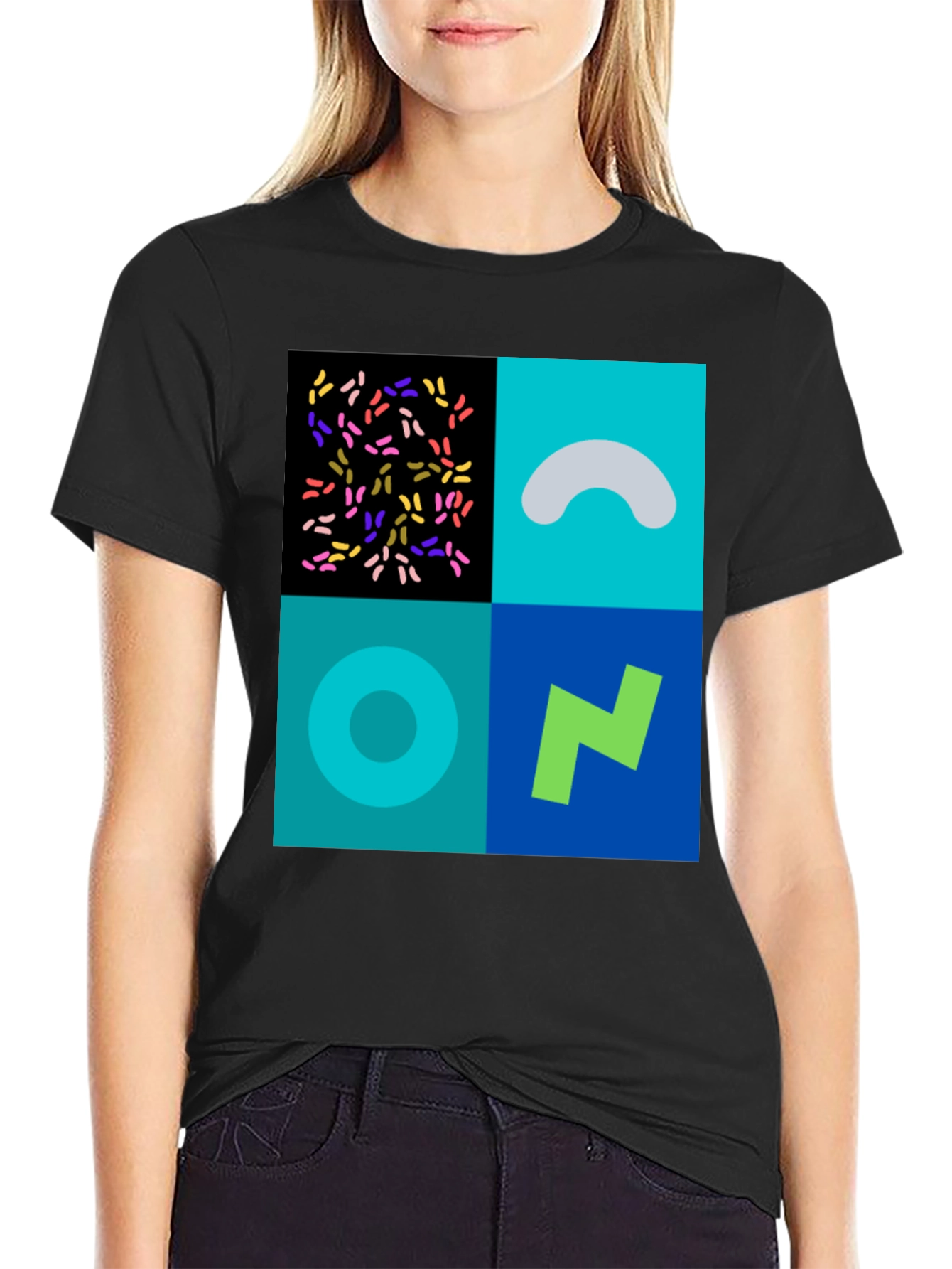 Abstract Art Graphic Tee - Modern Design
