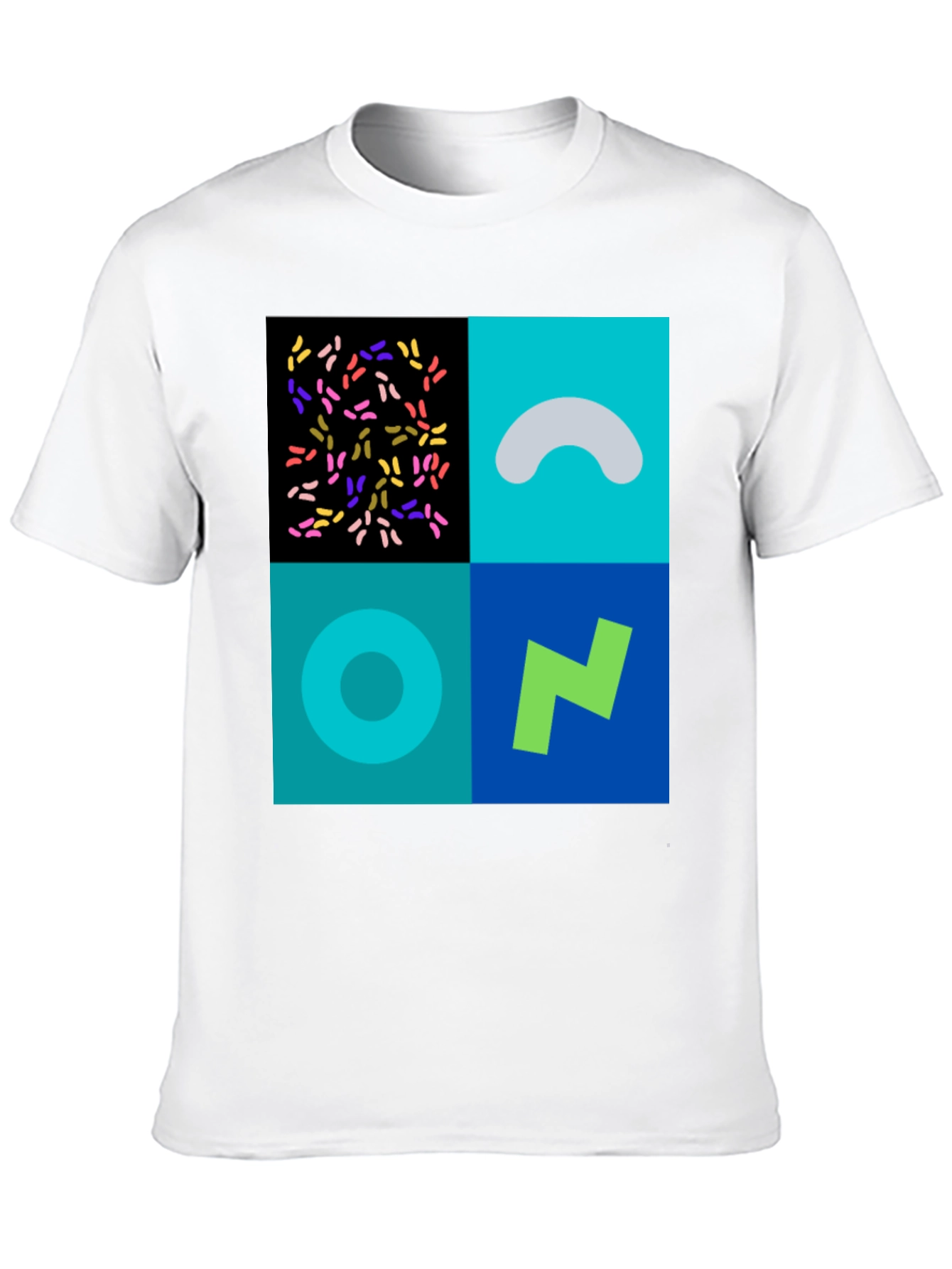 Abstract Art Graphic Tee - Modern Design