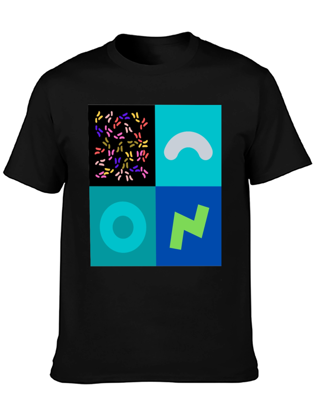 Abstract Art Graphic Tee - Modern Design