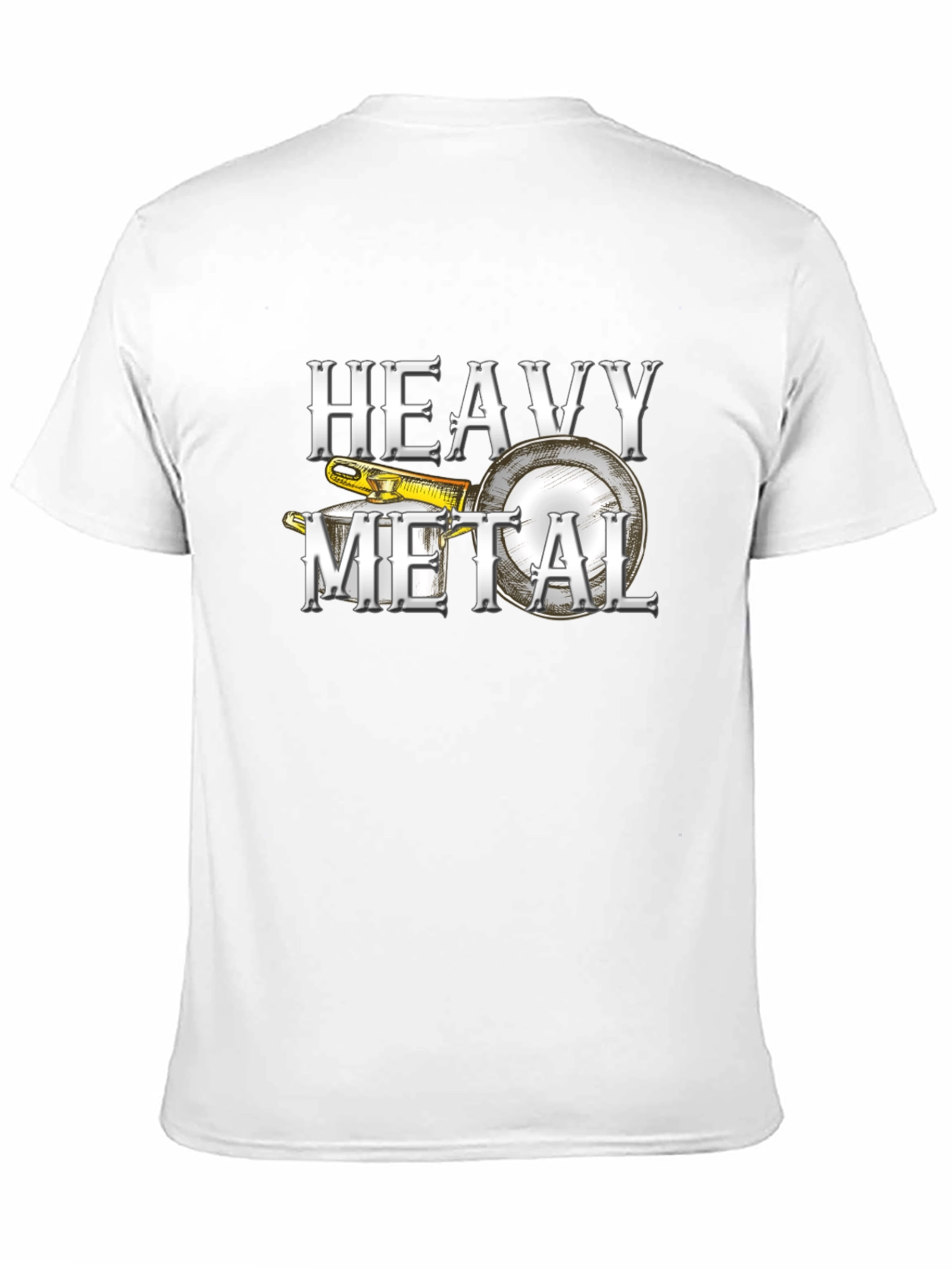 Heavy Metal Banjo Graphic T-Shirt - Musician Tee
