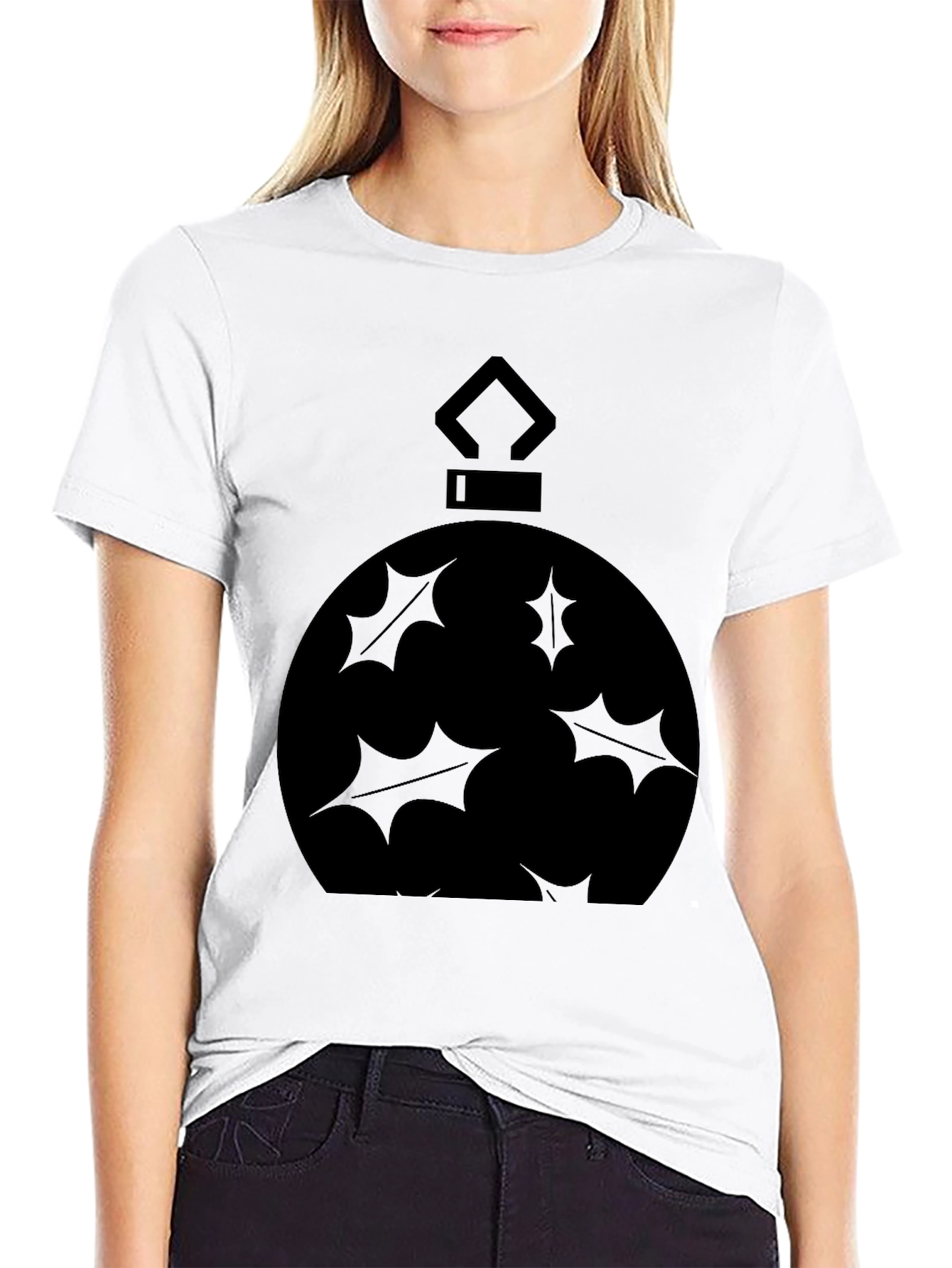 Christmas Ornament Graphic T-Shirt - Holiday Style