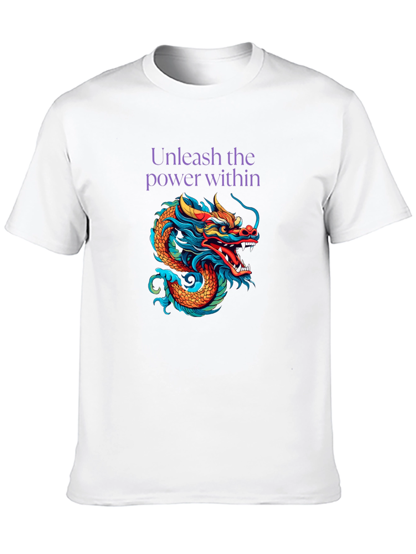 Unleash the Dragon Black Graphic Tee