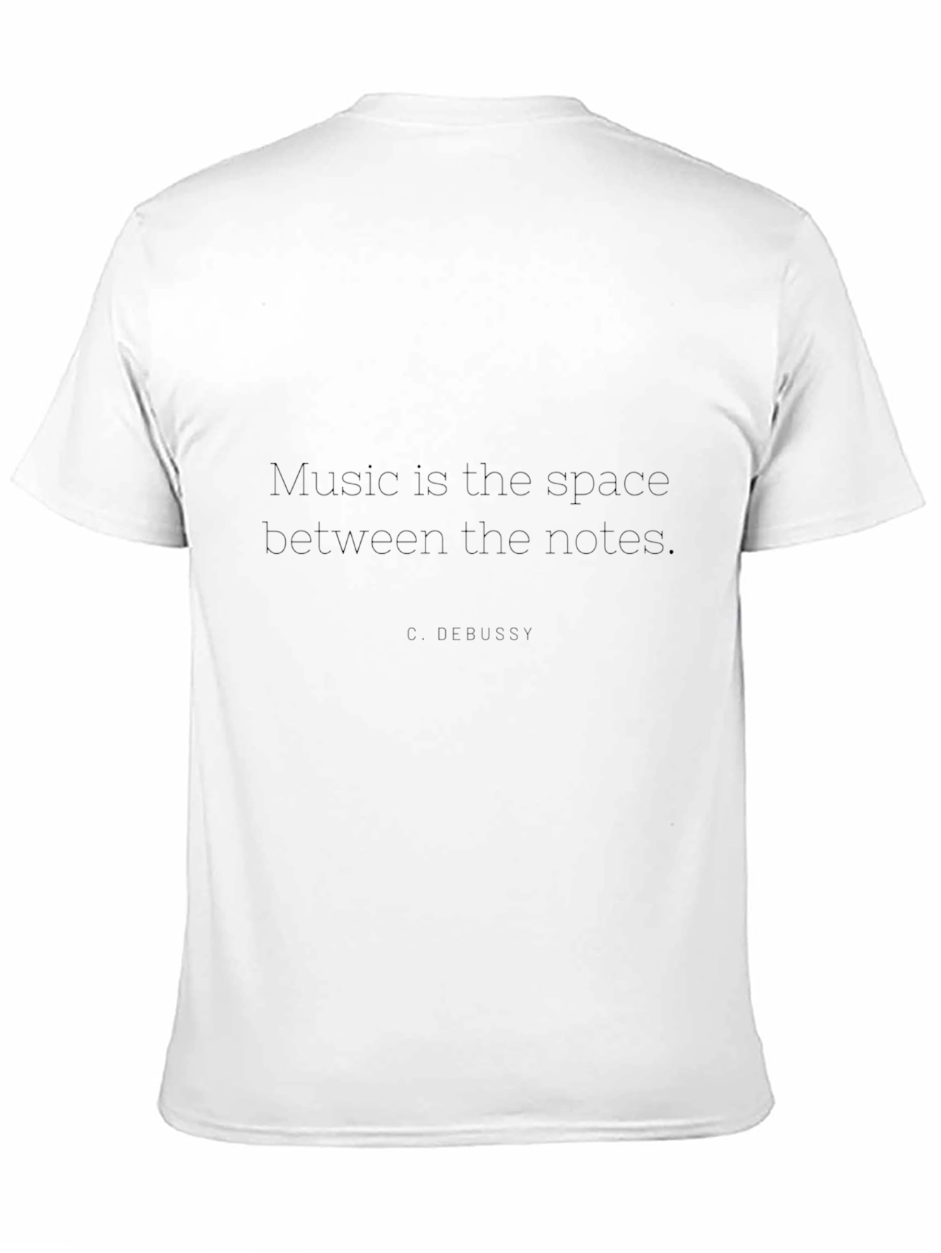 Music is Space Between Notes T-Shirt